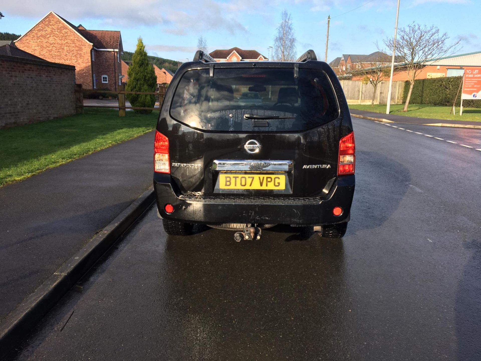 2007/07 REG NISSAN PATHFINDER AVENTURA DCI BLACK 7 SEATER *NO VAT* - Image 7 of 18