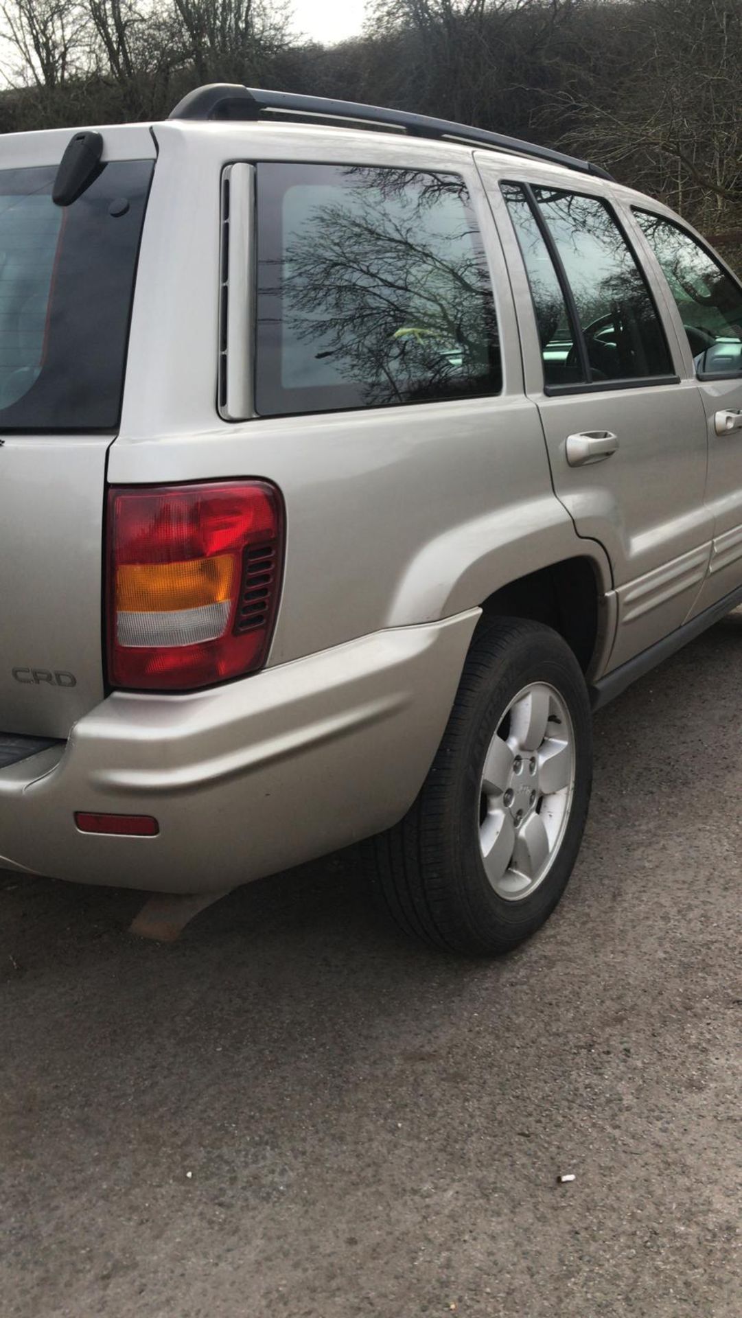 2003/53 REG JEEP GRAND CHEROKEE CRD LTD AUTO 2.7L GREY *NO VAT* - Image 5 of 9