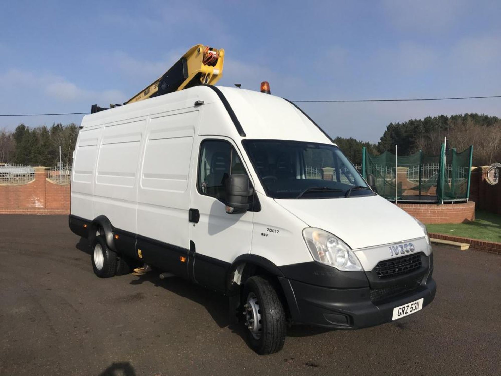 2013/63 REG IVECO DAILY 70C17 LWB CHERRY PICKER VAN ACCESS PLATFORM VERSALIFT 38 *PLUS VAT*