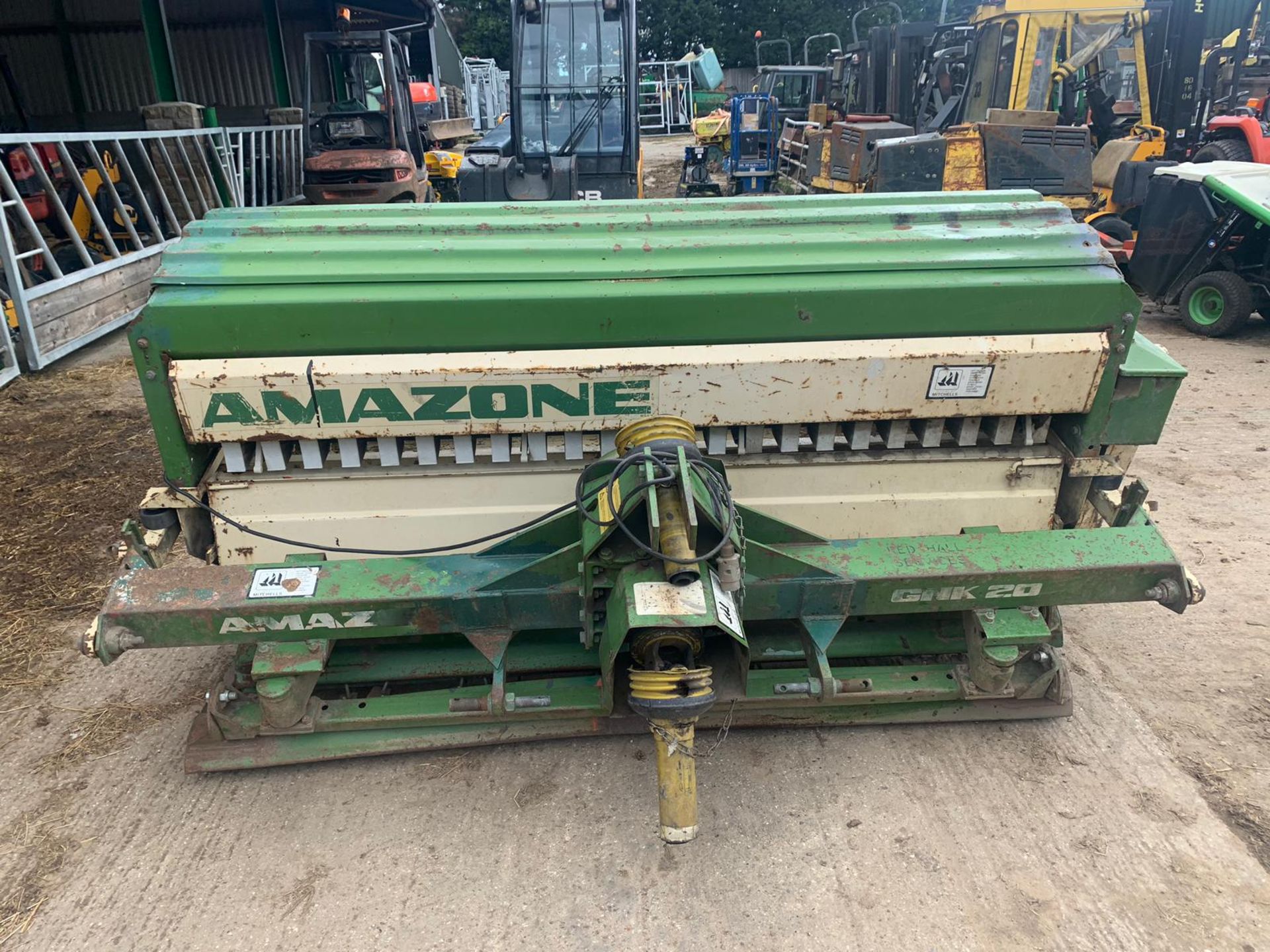 AMAZONE GNK 20 LANDSCAPE OVERSEEDER 2 METRE FOR BARE GROUND OR RESEEDING GRASSLAND *PLUS VAT*