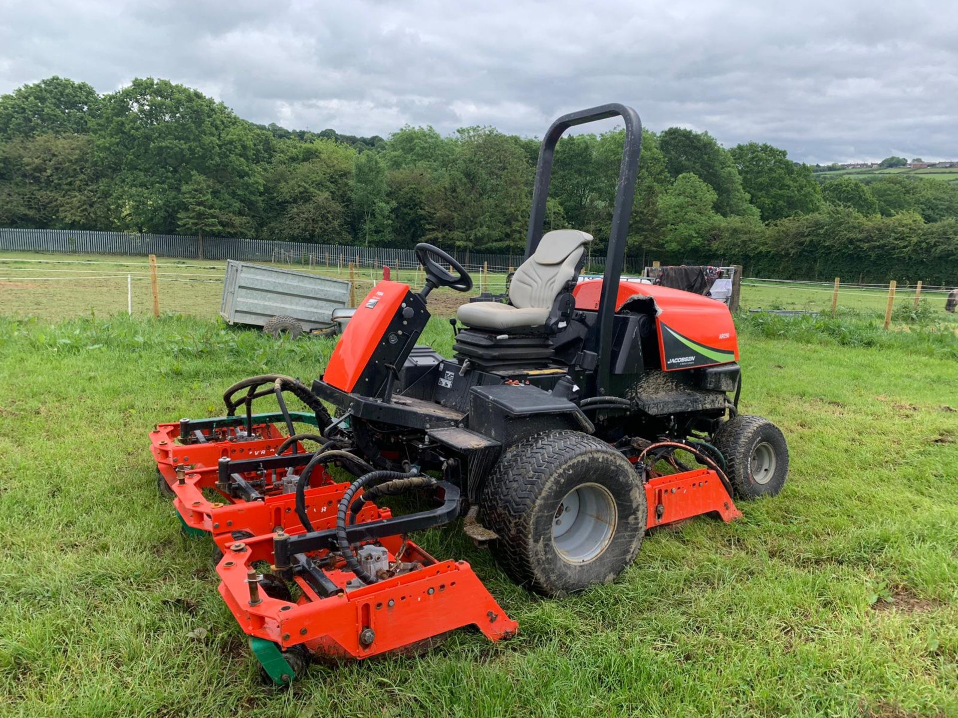 RANSOMES JACOBSEN AR250 KUBOTA 42HP TURBO DIESEL 5 GANG ROTARY WIDE AREA MOWER *PLUS VAT*