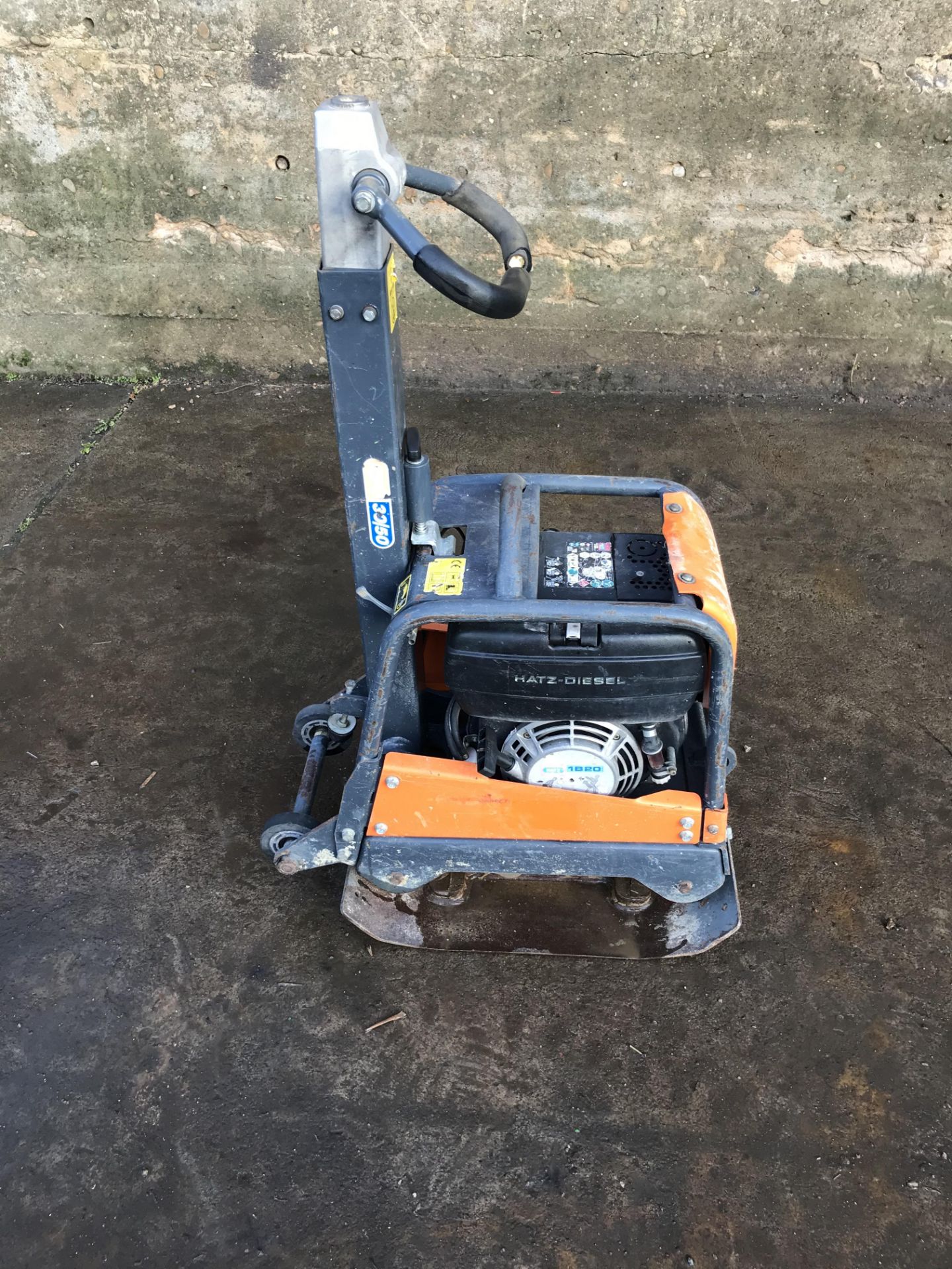 BELLE FORWARD AND REVERSE WACKER COMPACTION PLATE, YEAR 2013 *PLUS VAT* - Image 3 of 6