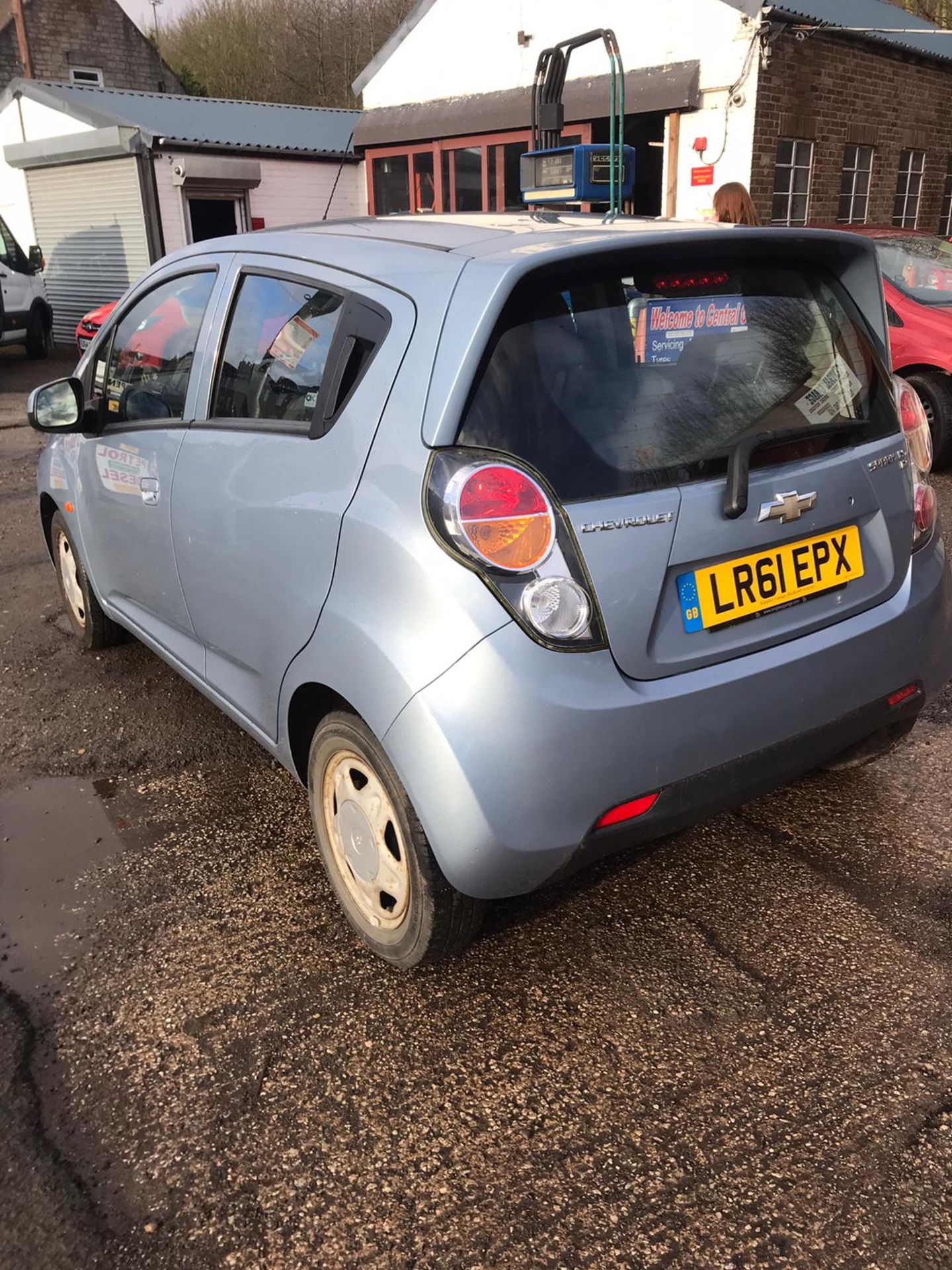 2011/61 REG CHEVROLET SPARK LS 1.2 PETROL 5 DOOR HATCHBACK, SHOWING 1 FORMER KEEPER *NO VAT* - Image 4 of 8