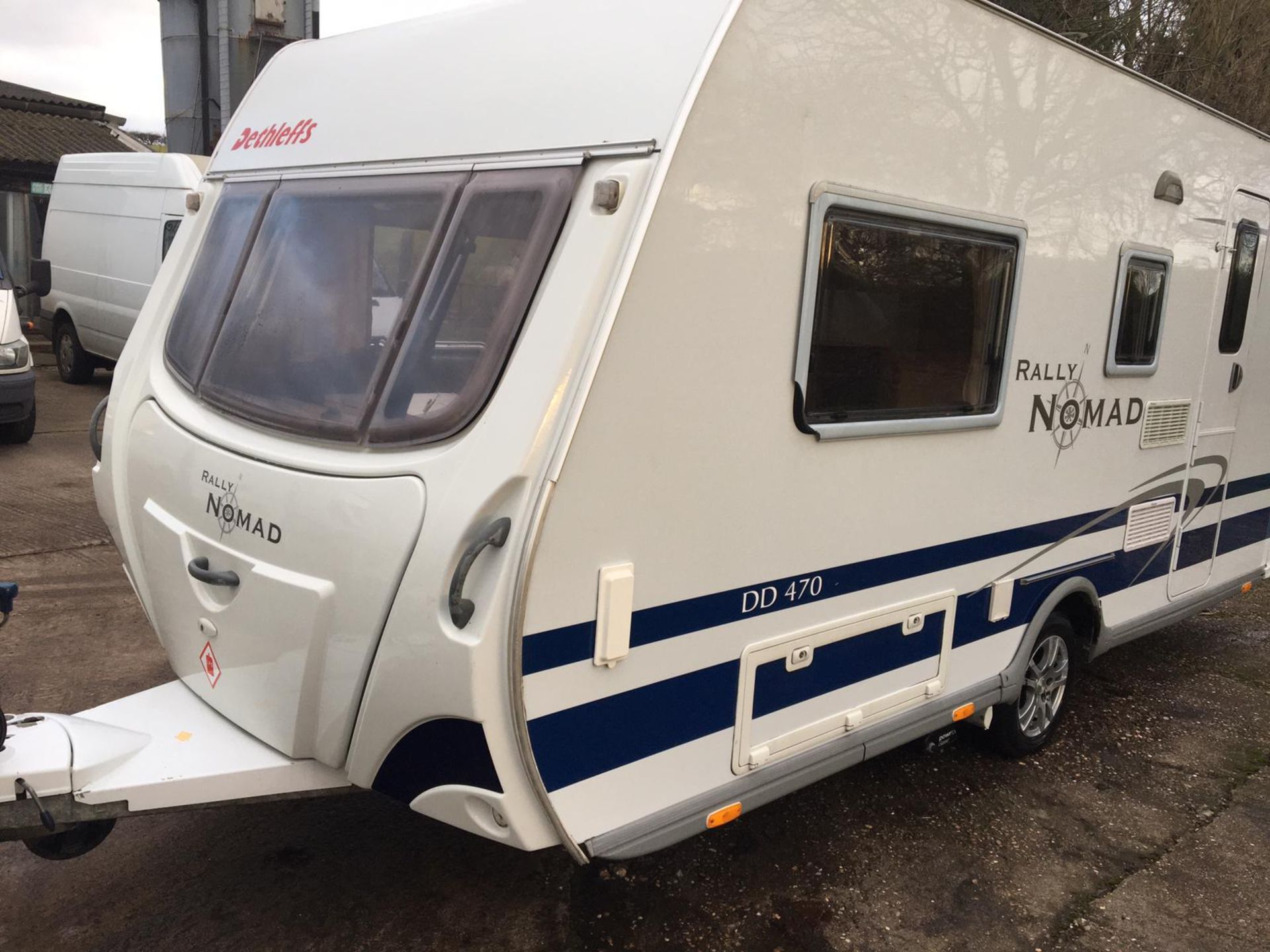 2008 DETHLEFFS RALLY NOMAD DD 470 SINGLE AXLE 2 BERTH CARAVAN *NO VAT* - Bild 5 aus 21