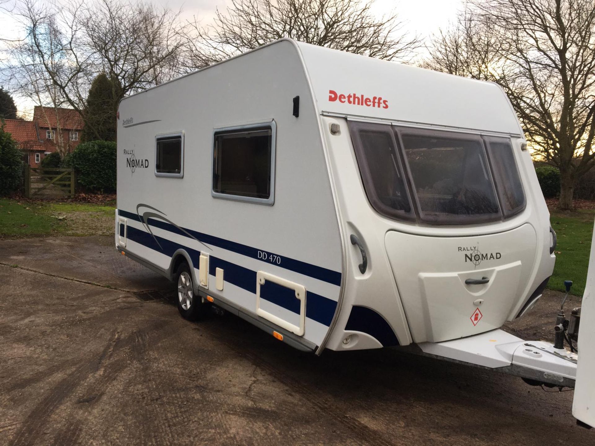 2008 DETHLEFFS RALLY NOMAD DD 470 SINGLE AXLE 2 BERTH CARAVAN *NO VAT* - Bild 2 aus 21