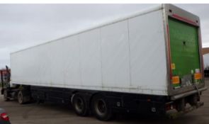 2006 GRAY & ADAMS 13M TANDEM FRIDGE. FRIGOBLOCK UNIT, BPW DRUM BRAKES, SEPT 20 MOT *PLUS VAT*