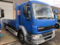 2006/06 REG DAF LF55.180 14 TON DROPSIDE TRUCK MANUAL GEARBOX *PLUS VAT*