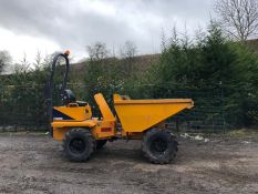THWAITES 3 TON STRAIGHT SKIP DUMPER, YEAR 2007, LOW HOURS 1747, RUNS, WORKS, DOES WHAT IT SHOULD