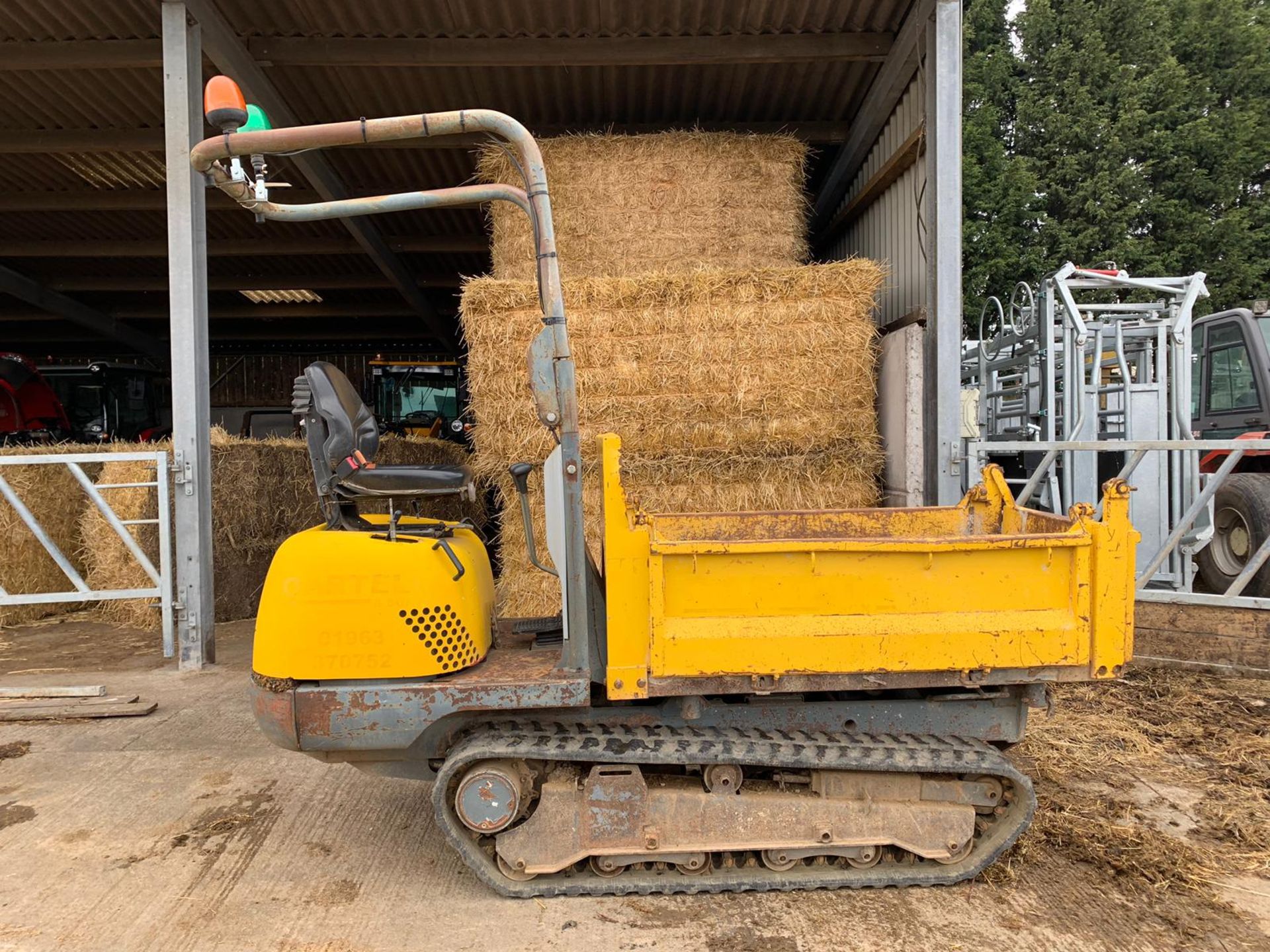 LIFTON / NEWSON TD15 TRACKED DUMPER, RUNS, WORKS AND TIPS *PLUS VAT*