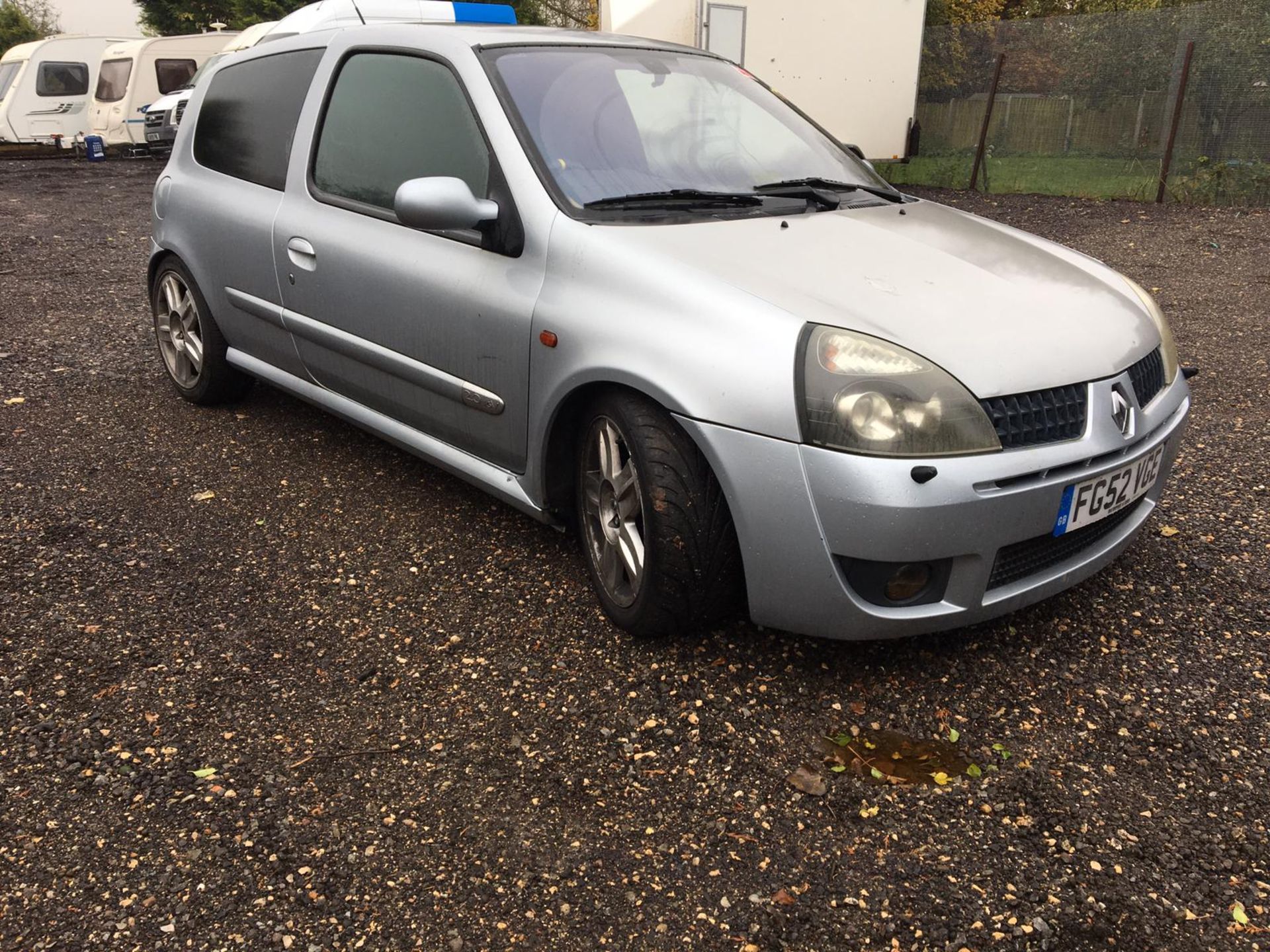 2002/52 REG RENAULT CLIO RENAULT SPORT 172 CUP 2.0 PETROL SILVER 3 DOOR HATCHBACK *NO VAT*