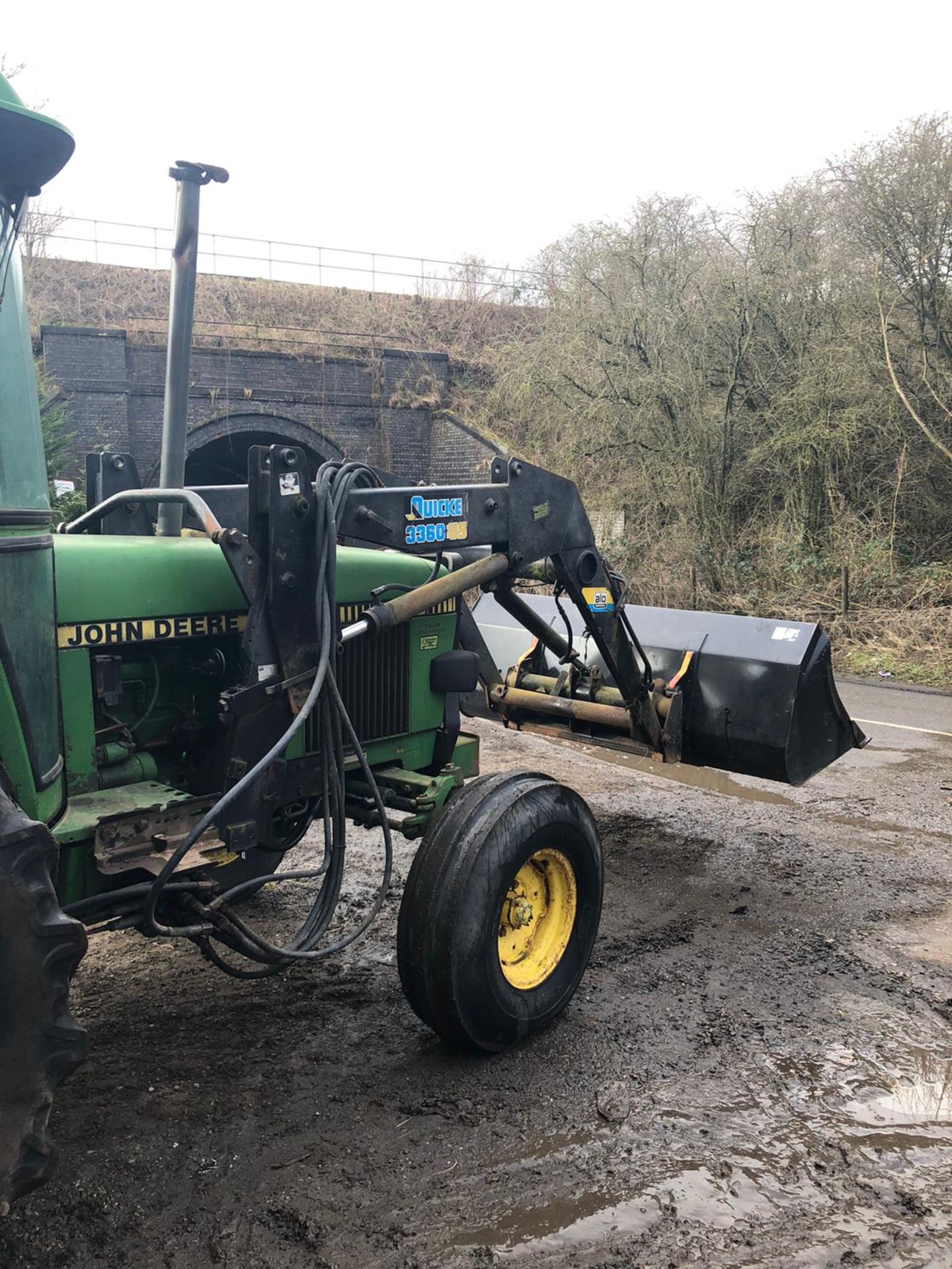 JOHN DEERE 2140 LOADER TRACTOR, RUNS, WORKS, DOES WHAT IT SHOULD *PLUS VAT* - Bild 5 aus 7