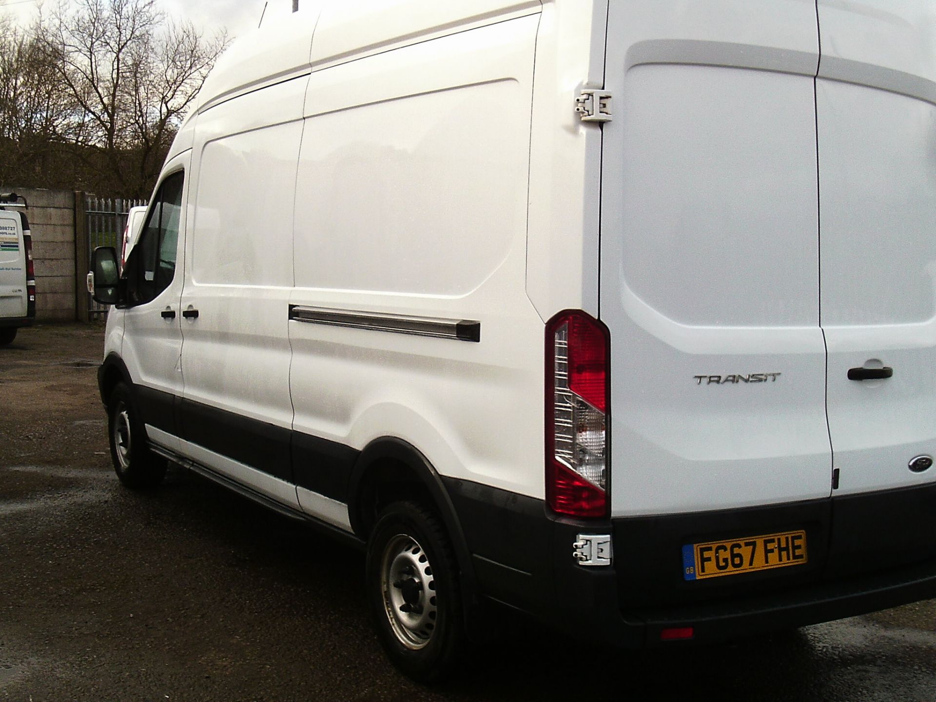 2017/67 REG FORD TRANSIT 350 LWB HI-ROOF 130 BHP PANEL VAN, SHOWING 0 FORMER KEEPERS *PLUS VAT* - Image 4 of 12