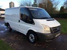 2008/08 REG FORD TRANSIT 85 T260S FWD 2.2 DIESEL PANEL VAN, SHOWING 3 FORMER KEEPERS *NO VAT*