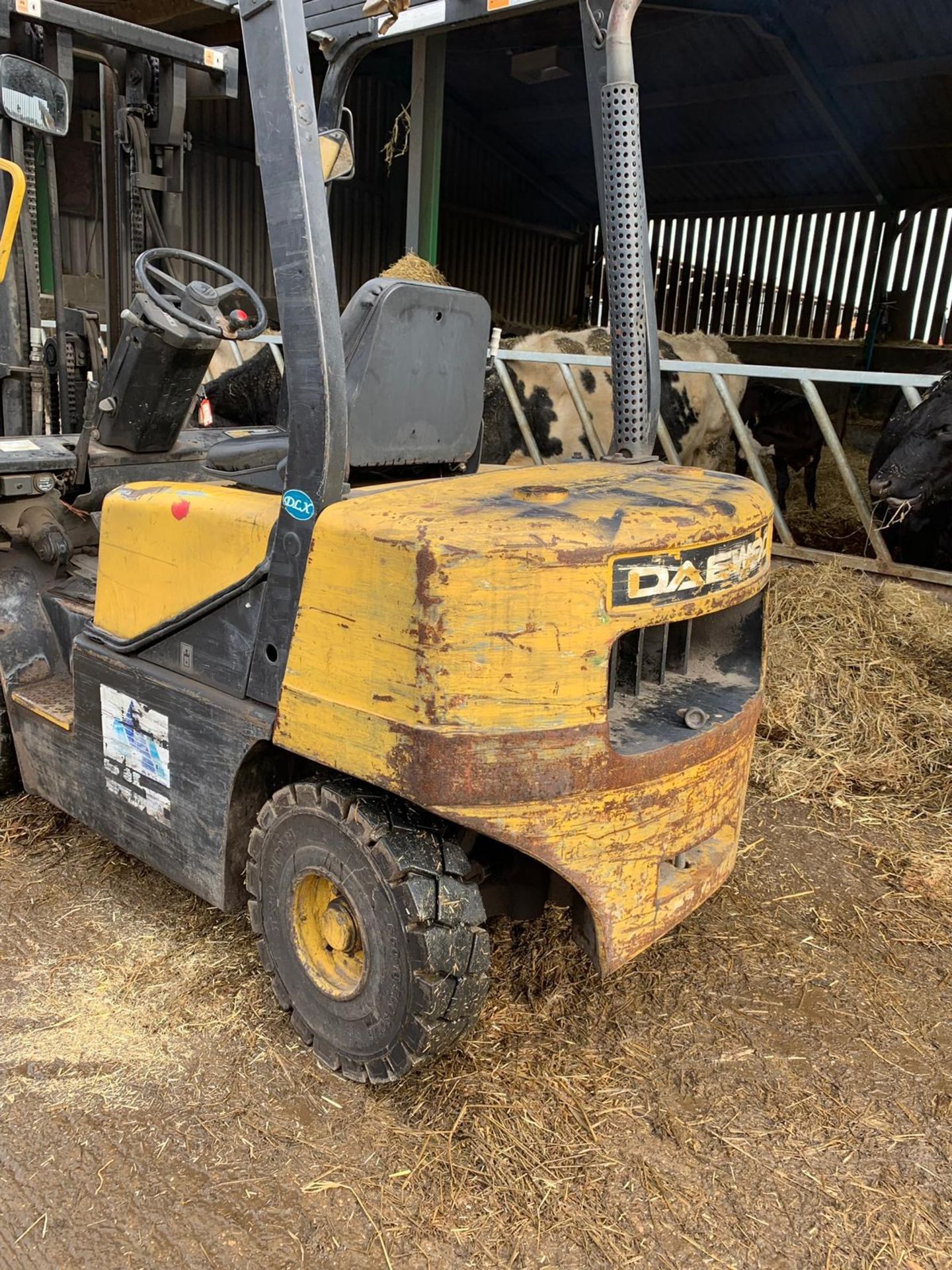 2003 DAEWOO D25S-3 2500KG DIESEL FORKLIFT CONTAINER SPEC WITH SIDE SHIFT *PLUS VAT* - Image 8 of 12