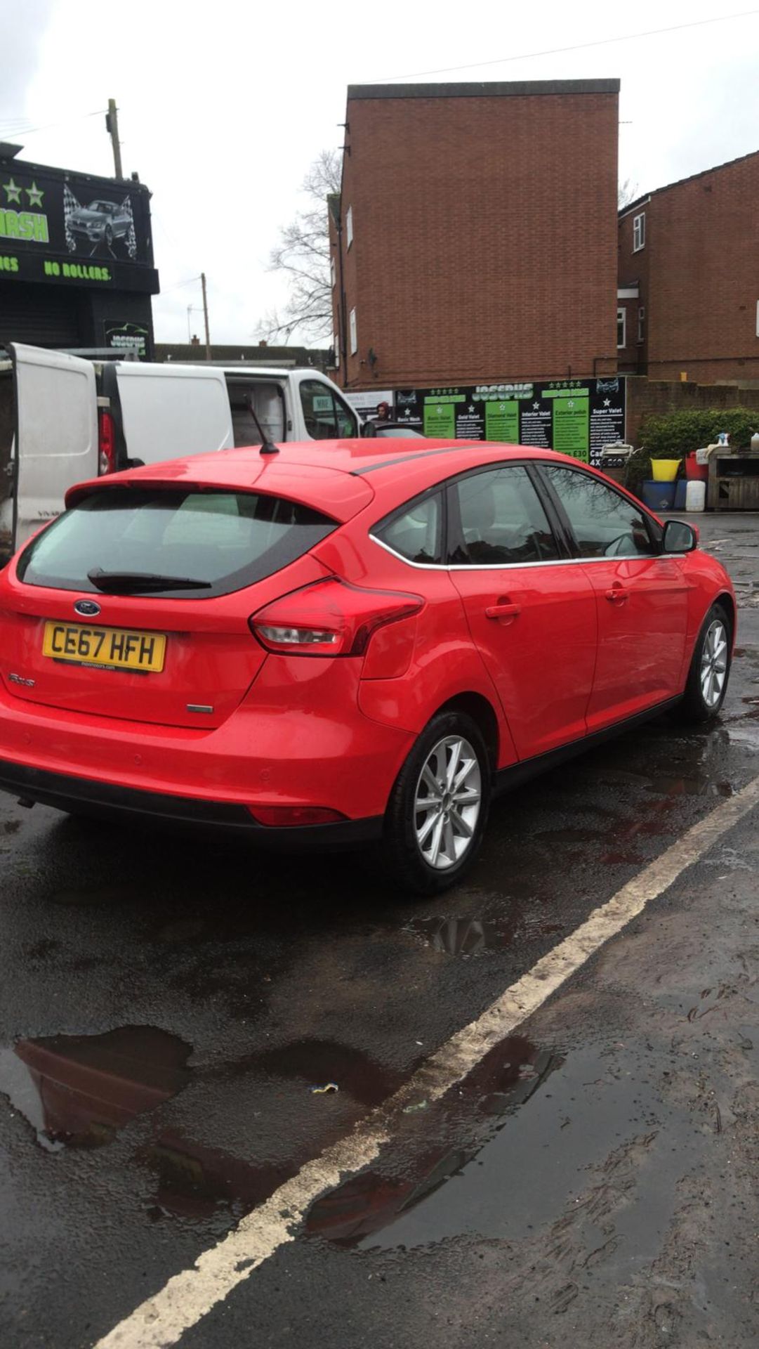 2017/67 REG FORD FOCUS TITANIUM 1.0 ECOBOOST 125 5DR HATCHBACK, SHOWING 1 FORMER KEEPER *NO VAT* - Image 4 of 8