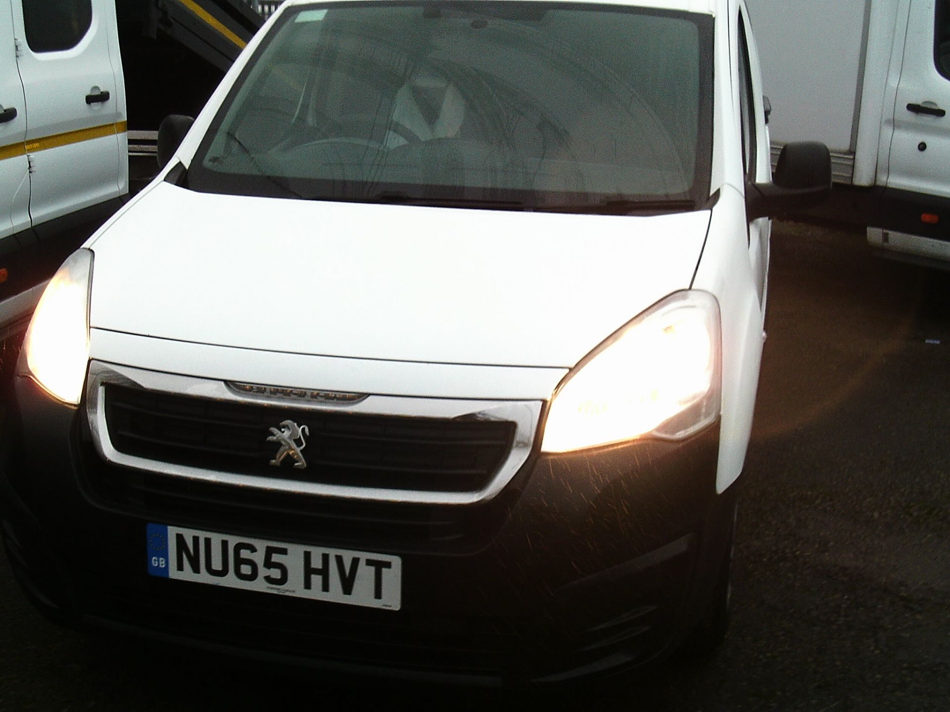 2015/65 REG PEUGEOT PARTNER 850 S L1 HDI 1.6 DIESEL WHITE PANEL VAN, SHOWING 0 FORMER KEEPERS - FSH! - Image 5 of 11