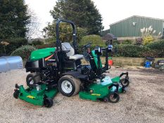 RANSOMES HR6010 BATWING RIDE ON LAWN MOWER, ONLY 144 HOURS, YEAR 2014, 4 WHEEL DRIVE *PLUS VAT*