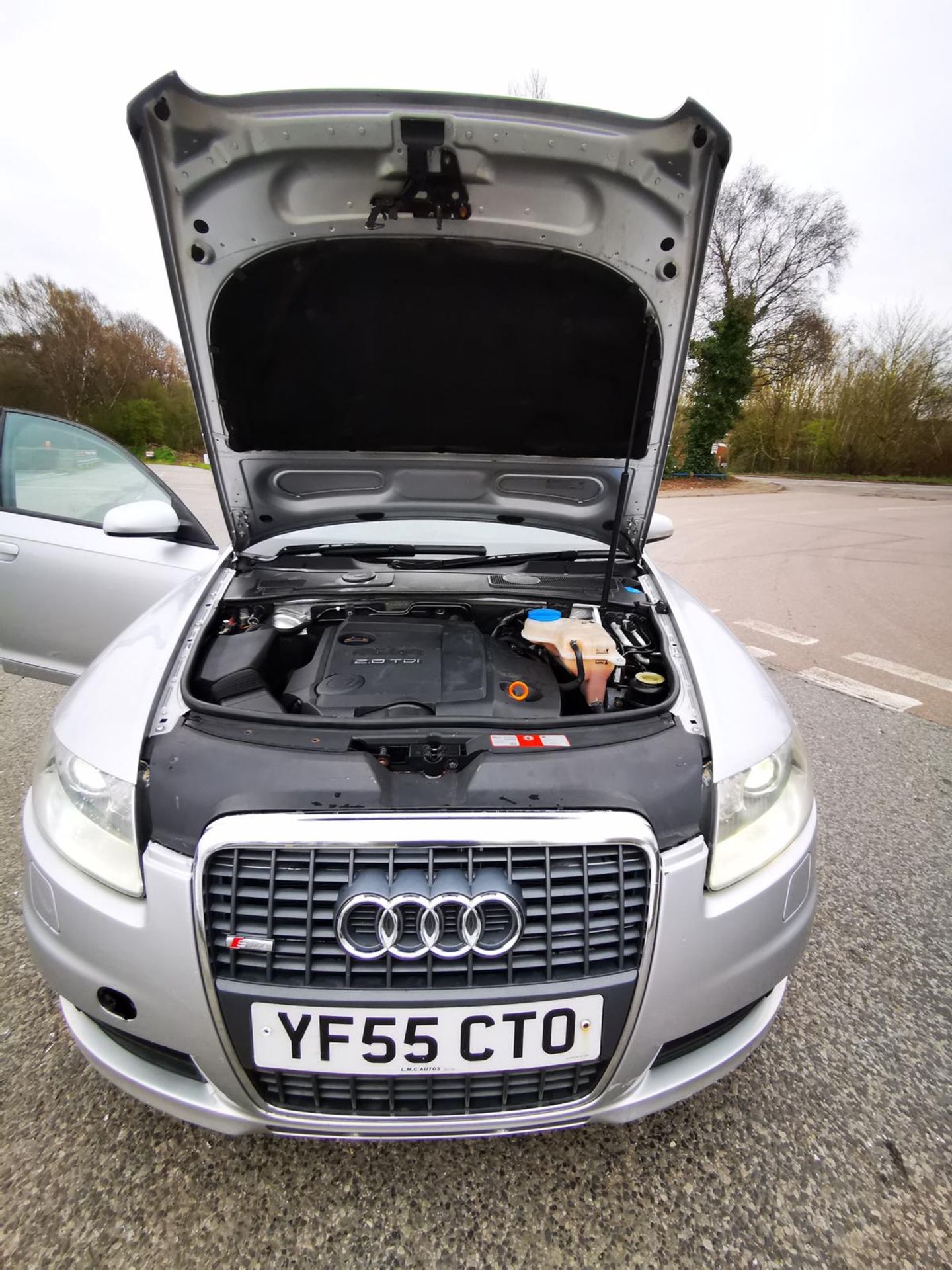 2005/55 REG AUDI A6 TDI S LINE 2.0 DIESEL SILVER ESTATE *NO VAT* - Image 7 of 20