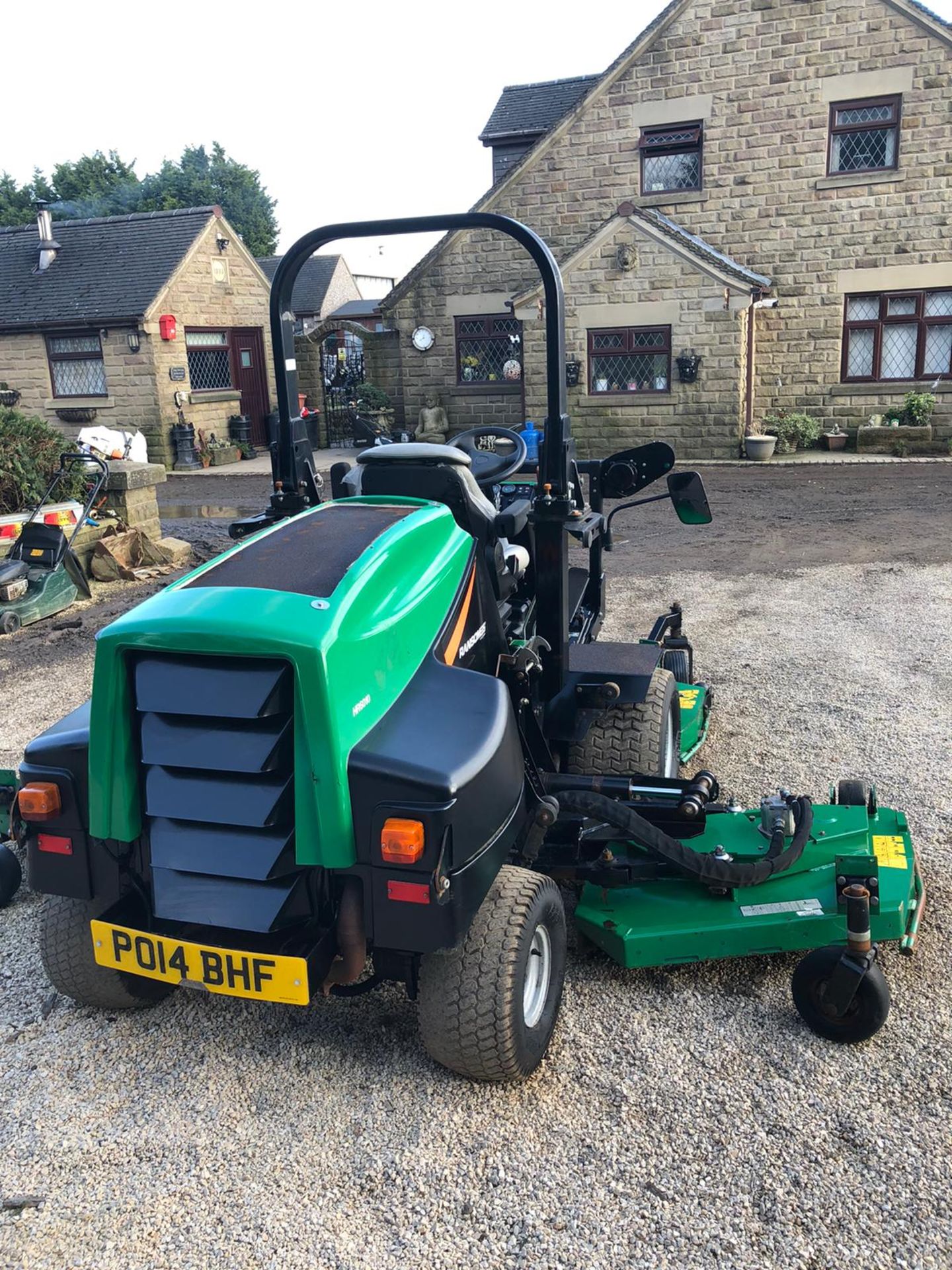 RANSOMES HR6010 BATWING RIDE ON LAWN MOWER, ONLY 144 HOURS, YEAR 2014, 4 WHEEL DRIVE *PLUS VAT* - Bild 5 aus 8