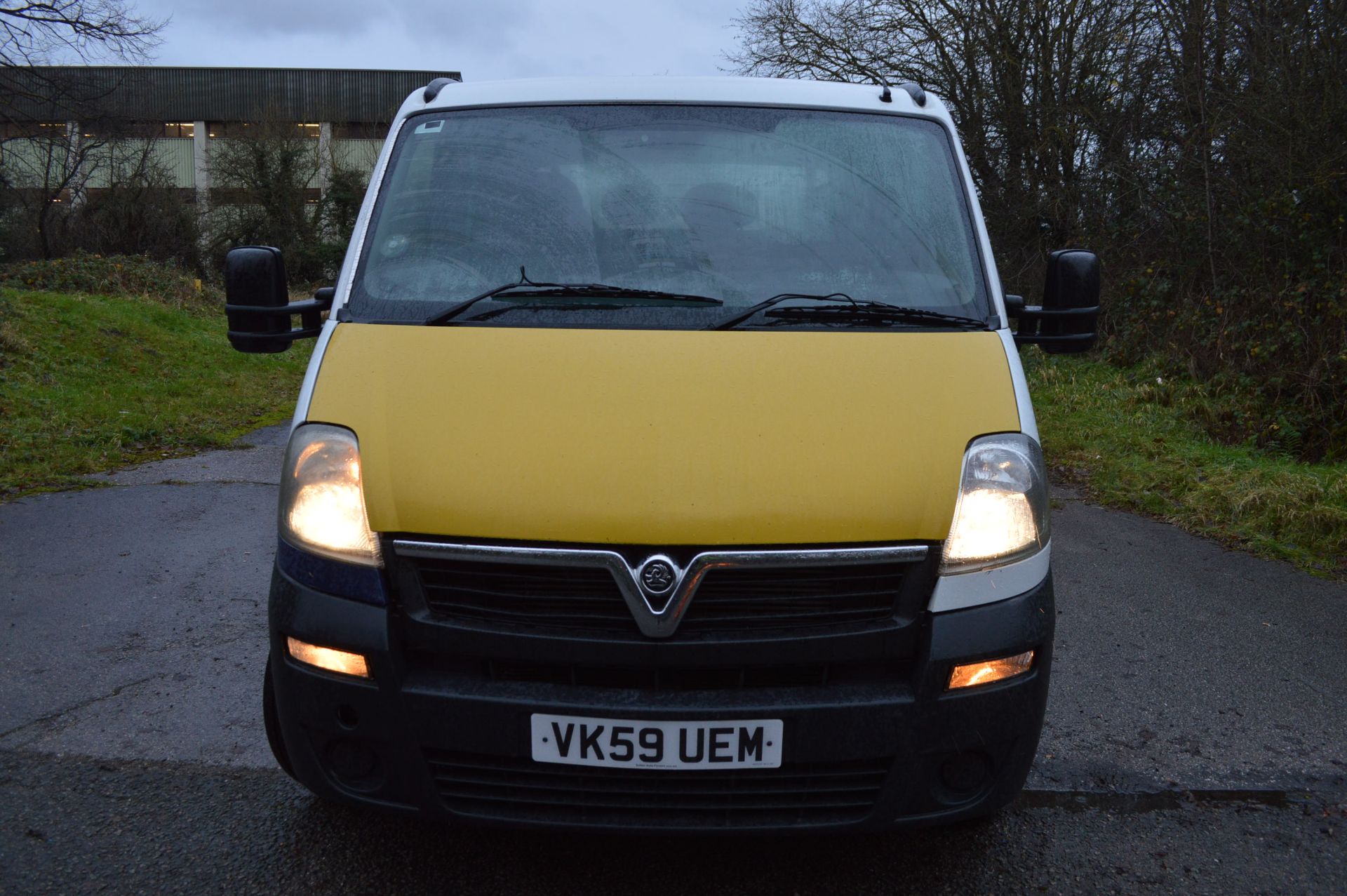 2009/59 REG VAUXHALL MOVANO 3500 CDTI LWB DOUBLE CAB TIPPER, SHOWING 2 FORMER KEEPERS *NO VAT* - Image 2 of 18