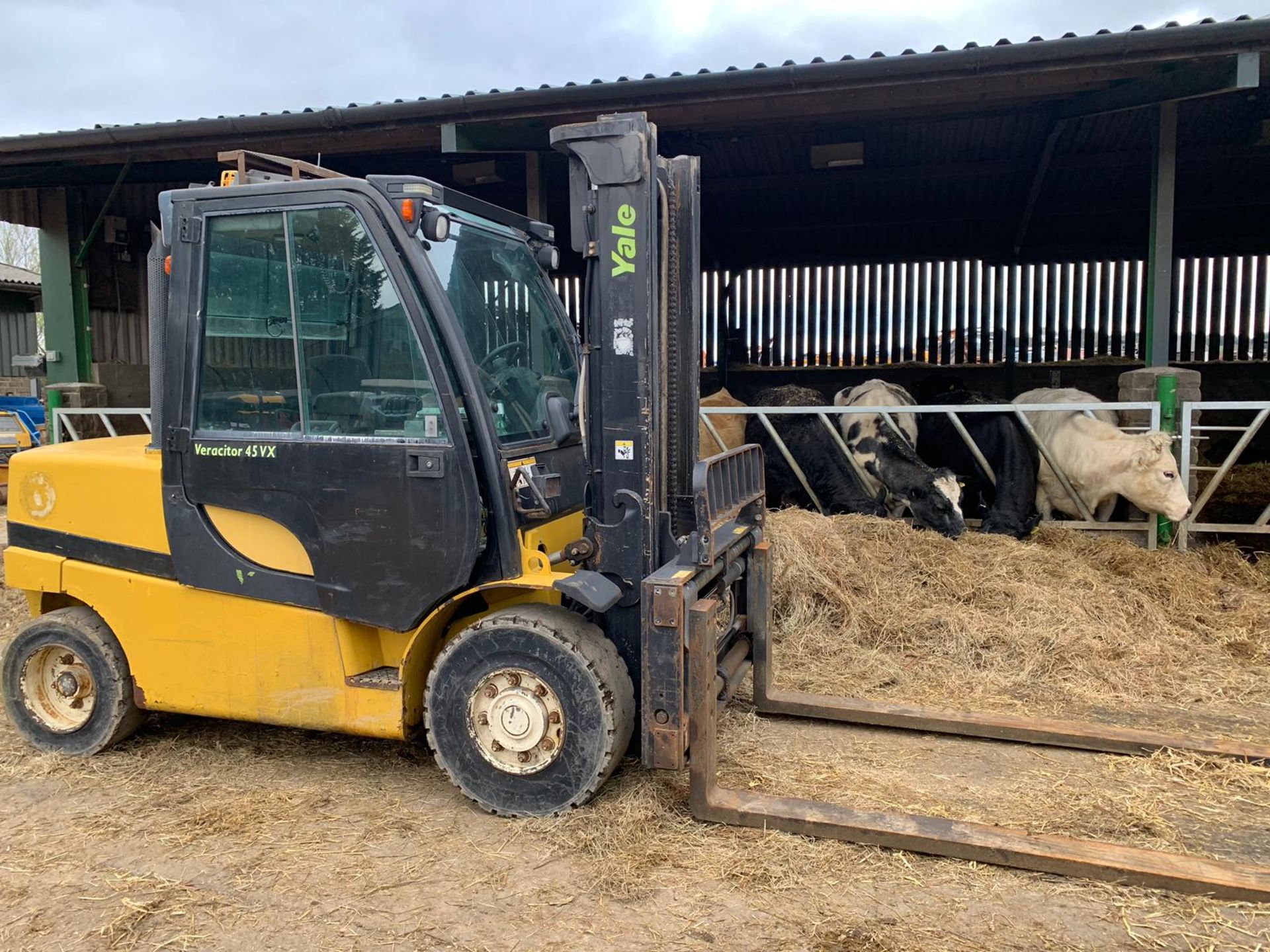 2006 YALE FORKLIFT 45 VX 4.5 TONNE DIESEL FORKLIFT 3400MM LIFT HEIGHT *PLUS VAT* - Bild 6 aus 13