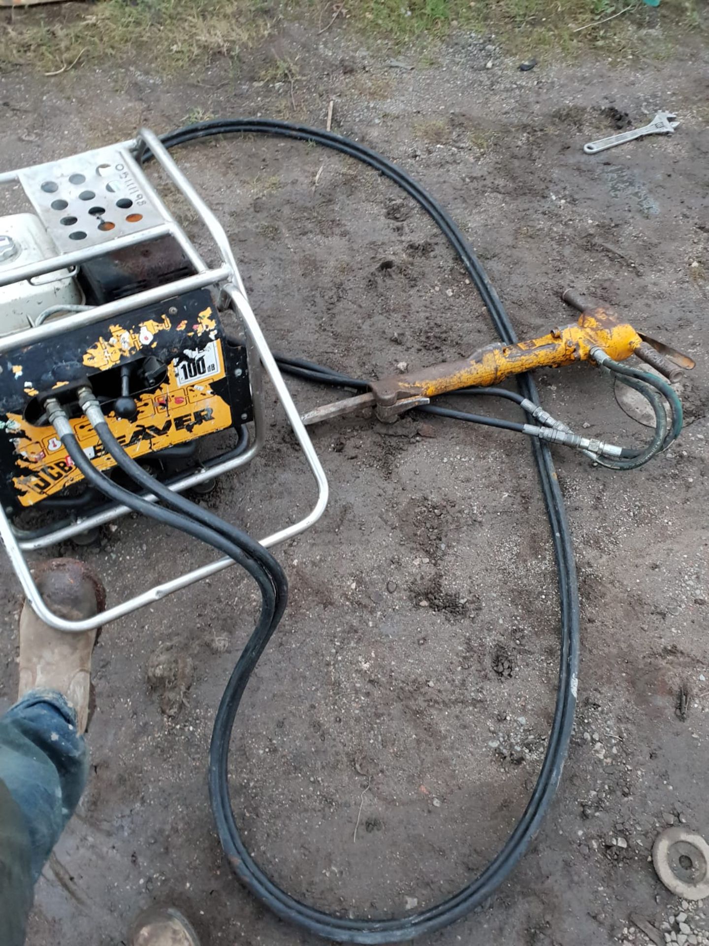 JCB BEAVER HYDRAULIC JIGGER PICK POWER PACK, FULL WORKING ORDER *NO VAT* - Image 3 of 4