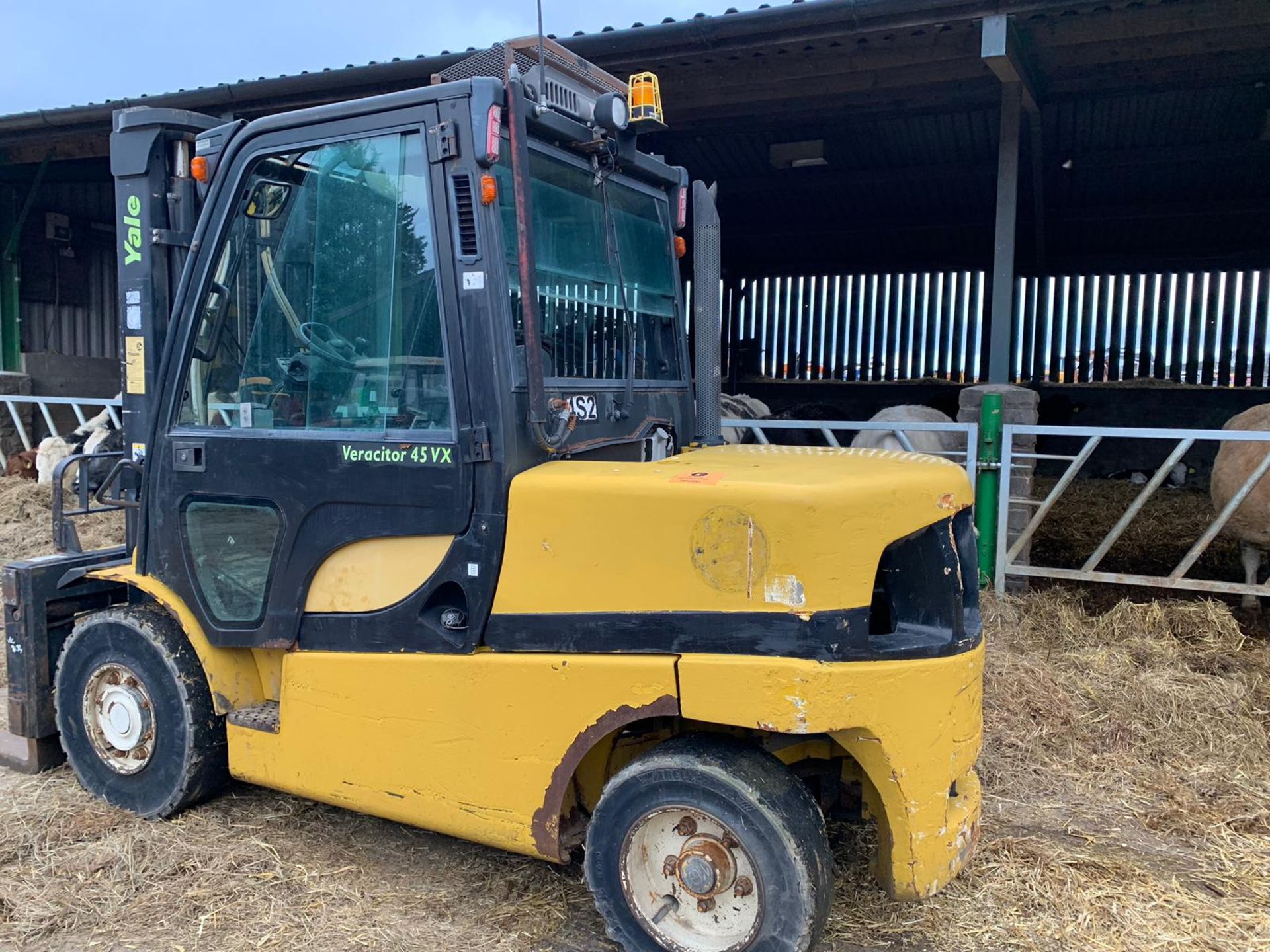 2006 YALE FORKLIFT 45 VX 4.5 TONNE DIESEL FORKLIFT 3400MM LIFT HEIGHT *PLUS VAT* - Bild 4 aus 13