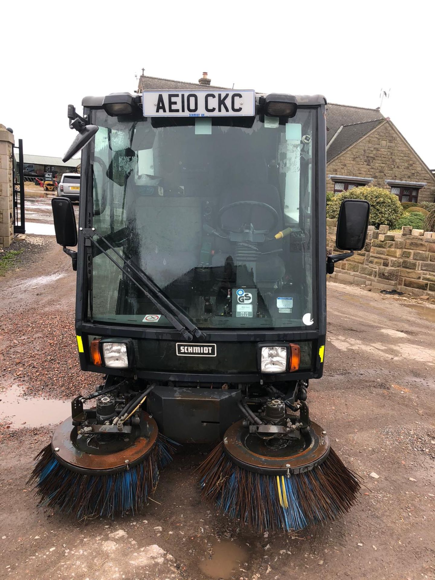 2010/10 REG SCHMIDT SWINGO 200 DIESEL WHITE ROAD SWEEPER, SHOWING 2 FORMER KEEPERS *PLUS VAT* - Bild 3 aus 7