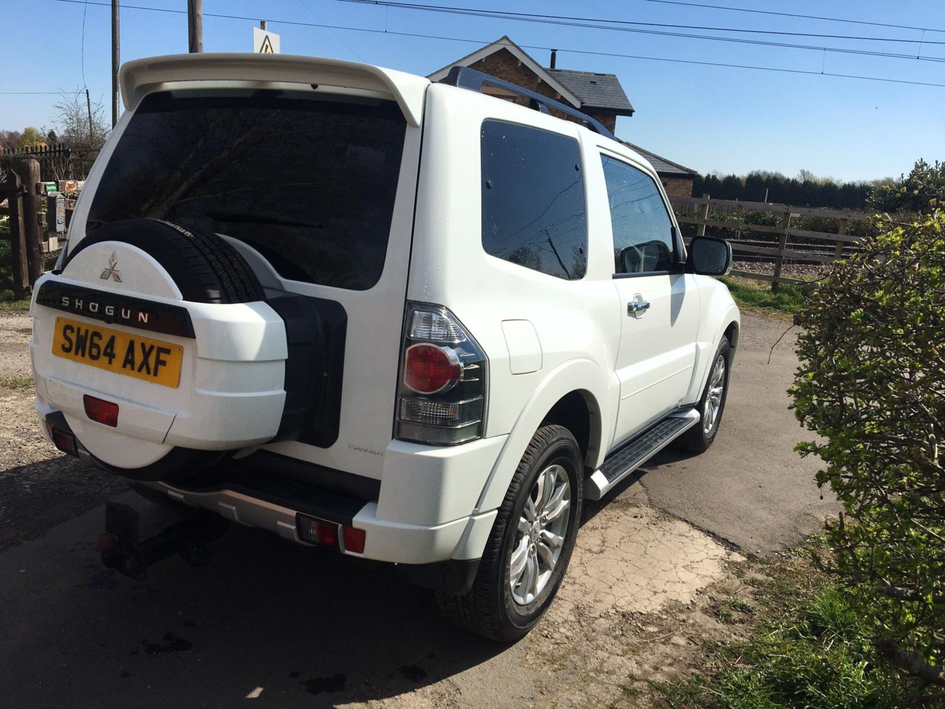 2014/64 REG MITSUBISHI SHOGUN 4WORK WARRIOR DI-D 3.2 DIESEL WHITE LIGHT UTILITY 4X4 *PLUS VAT* - Image 8 of 17