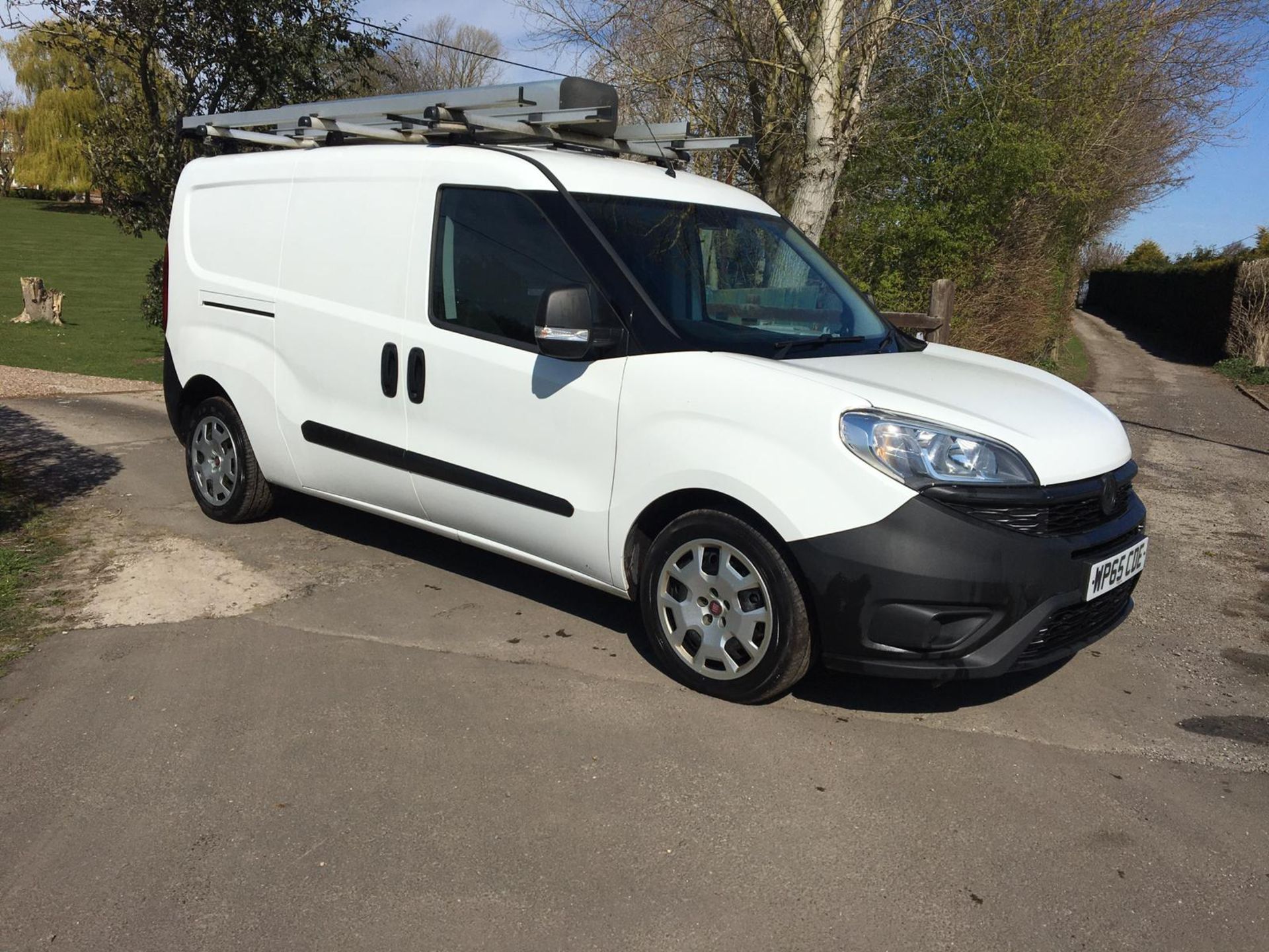 2015/65 REG FIAT DOBLO 16V MULTIJET 1.6 DIESEL WHITE PANEL VAN, SHOWING 0 FORMER KEEPERS *PLUS VAT*