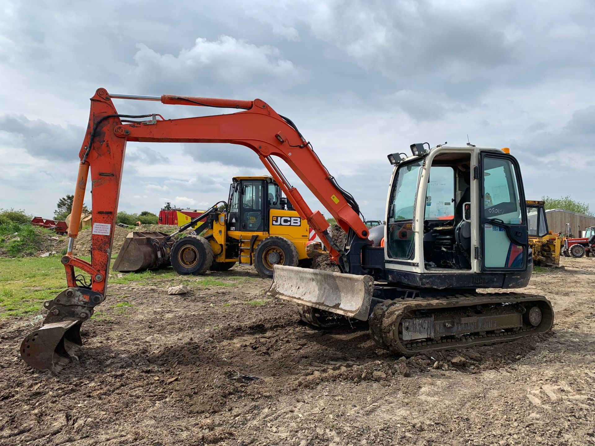 2008 KUBOTA KX080-3 CRAWLER TRACKED DIGGER / EXCAVATOR *PLUS VAT* - Bild 3 aus 13