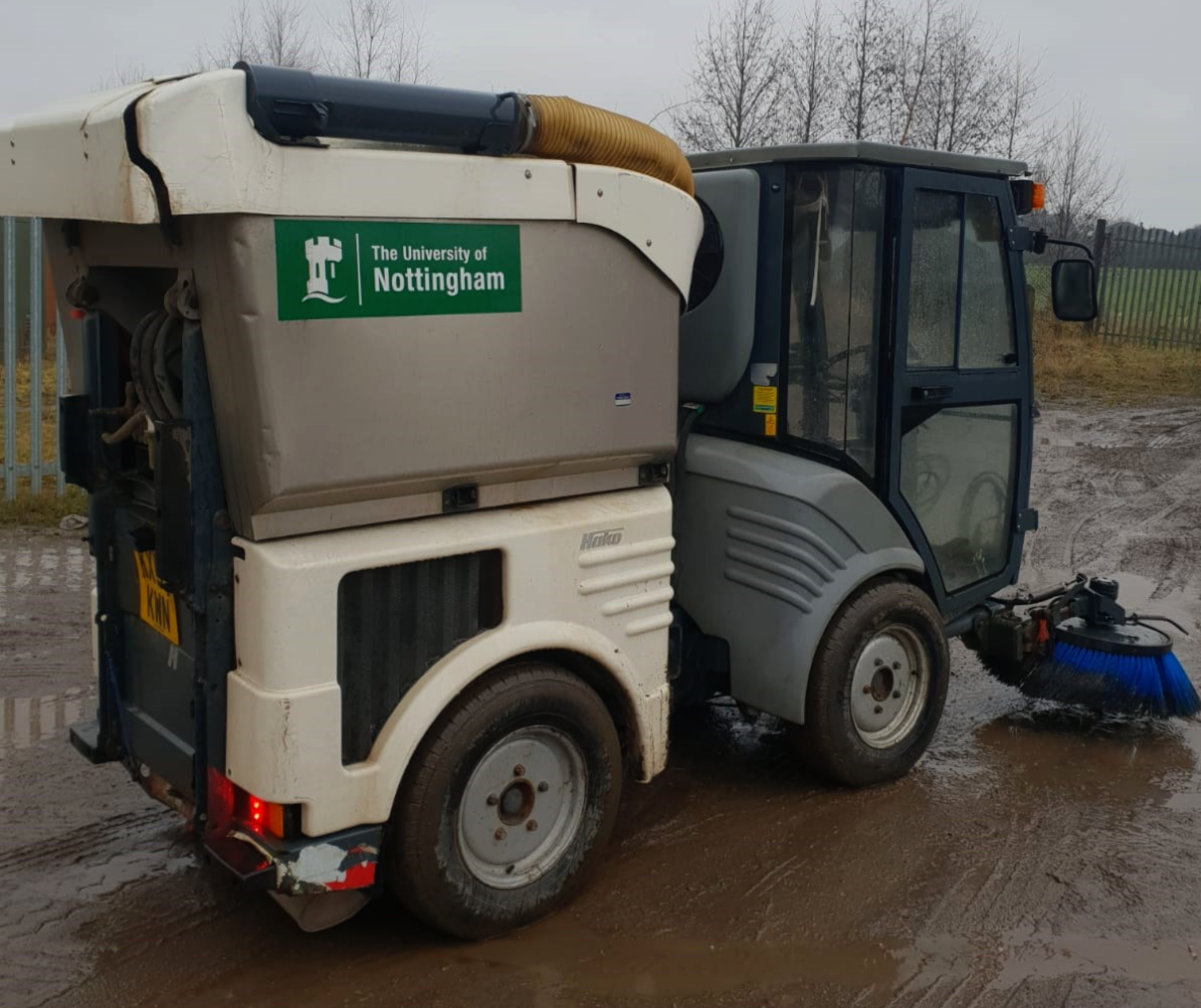 DA - 2008/59 REG HAKO CITYMASTER 1200 ROAD SWEEPER, RUNS AND WORKS - EX COUNCIL *NO VAT* - Image 4 of 11