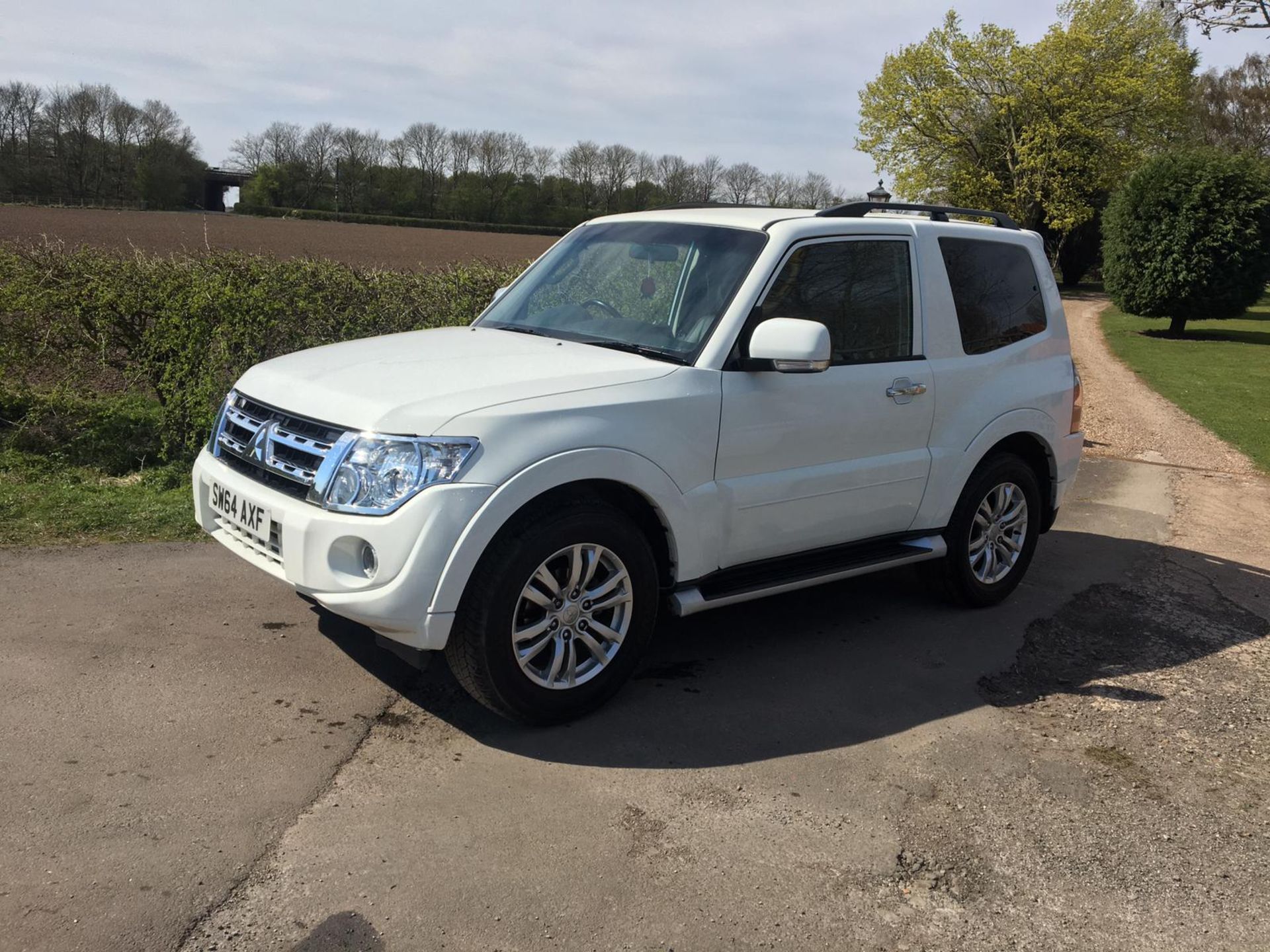 2014/64 REG MITSUBISHI SHOGUN 4WORK WARRIOR DI-D 3.2 DIESEL WHITE LIGHT UTILITY 4X4 *PLUS VAT* - Image 3 of 17