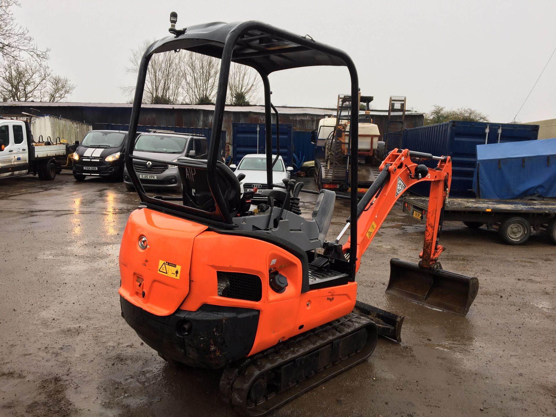 2015 KUBOTA KX015-4 TRACKED CRAWLER EXCAVATOR / MINI DIGGER, 1340 HOURS. READY FOR WORK *PLUS VAT* - Bild 3 aus 7