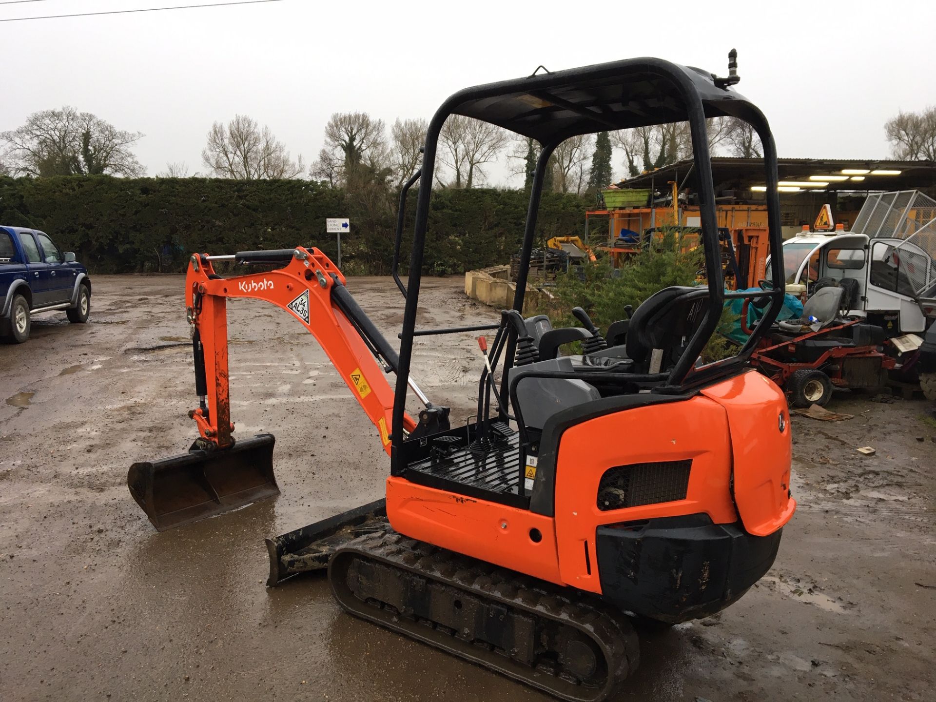 2015 KUBOTA KX015-4 TRACKED CRAWLER EXCAVATOR / MINI DIGGER, 1340 HOURS. READY FOR WORK *PLUS VAT* - Bild 2 aus 7