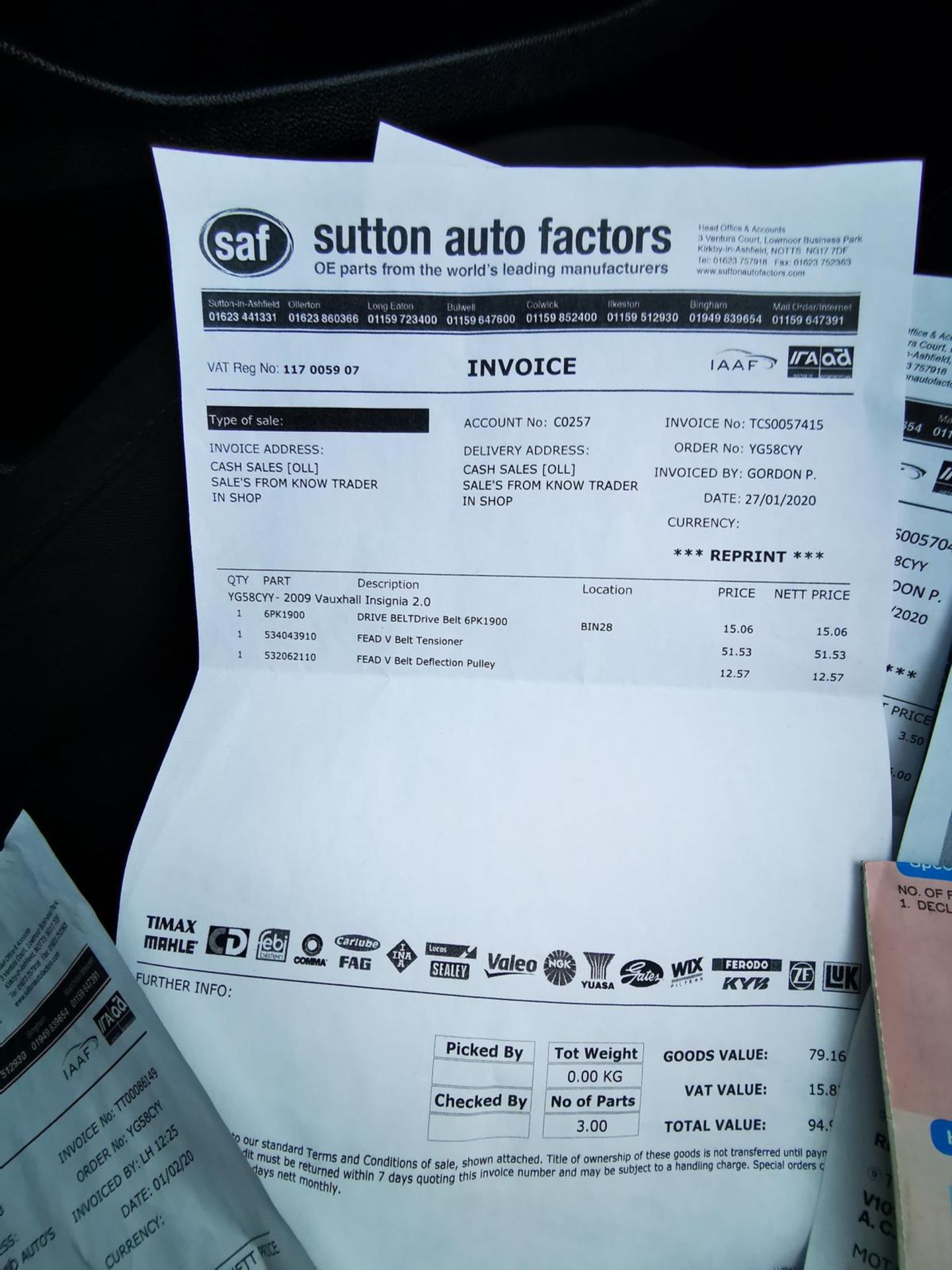 2009/58 REG VAUXHALL INSIGNIA SRI 160 CDTI 2.0 DIESEL 5DR HATCHBACK, SHOWING 3 FORMER KEEPERS - Image 20 of 22