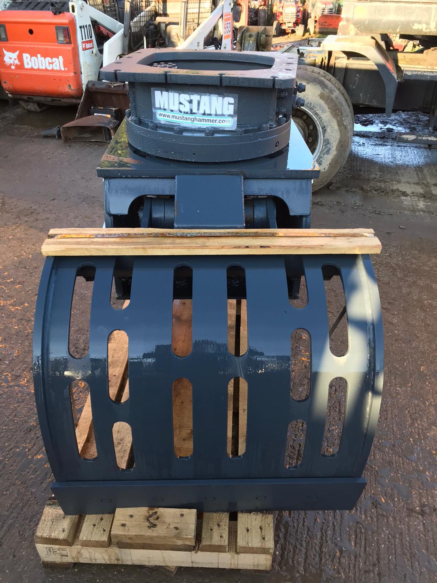 MUSTANG GRP1000 ROTATING GRAPPLE, YEAR 2019, NEW AND UNUSED - TO SUIT 13-19 TON EXCAVATOR *PLUS VAT* - Bild 5 aus 6