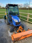 ISEKI TXG237 COMPACT TRACTOR, DIESEL, 4 WHEEL DRIVE *PLUS VAT*