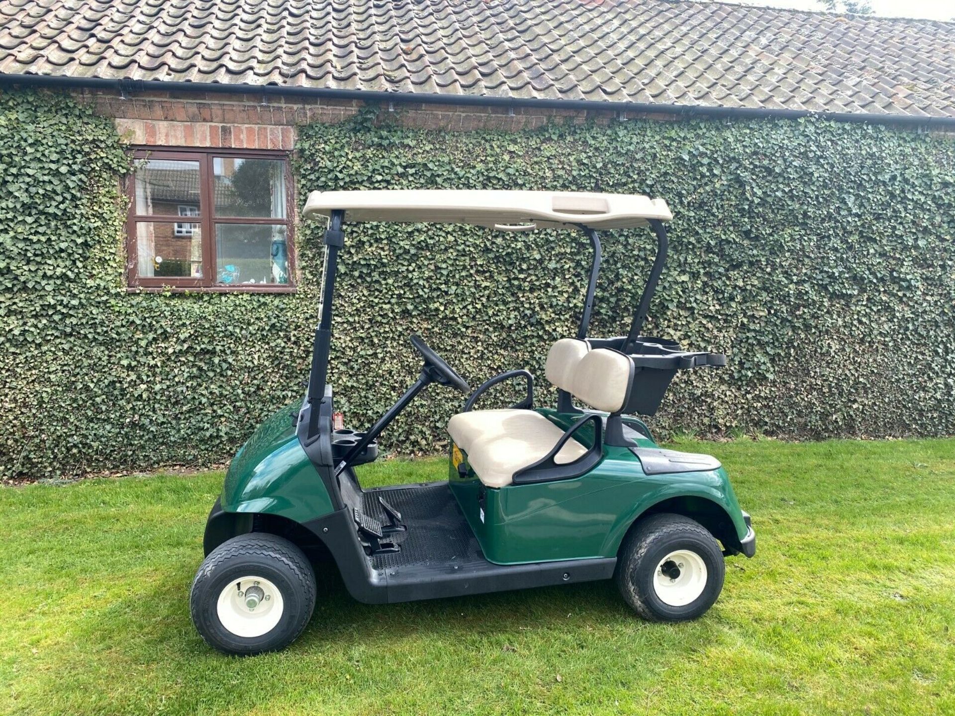 EZGO GOLF BUGGY, KAWASAKI PETROL ENGINE, YEAR 2015, EXCELLENT RUNNER, HAD VERY LITTLE USE *PLUS VAT* - Image 2 of 4