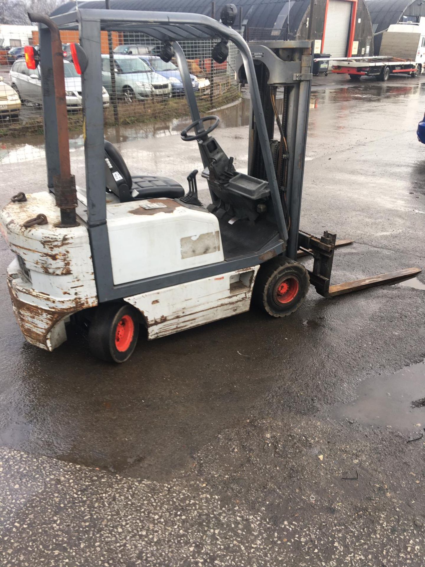 FIAT D20 FORKLIFT WITH SIDE SHIFT, 3 STAGE MAST, 2000 KG CAPACITY, YEAR 1995 *NO VAT* - Bild 3 aus 12