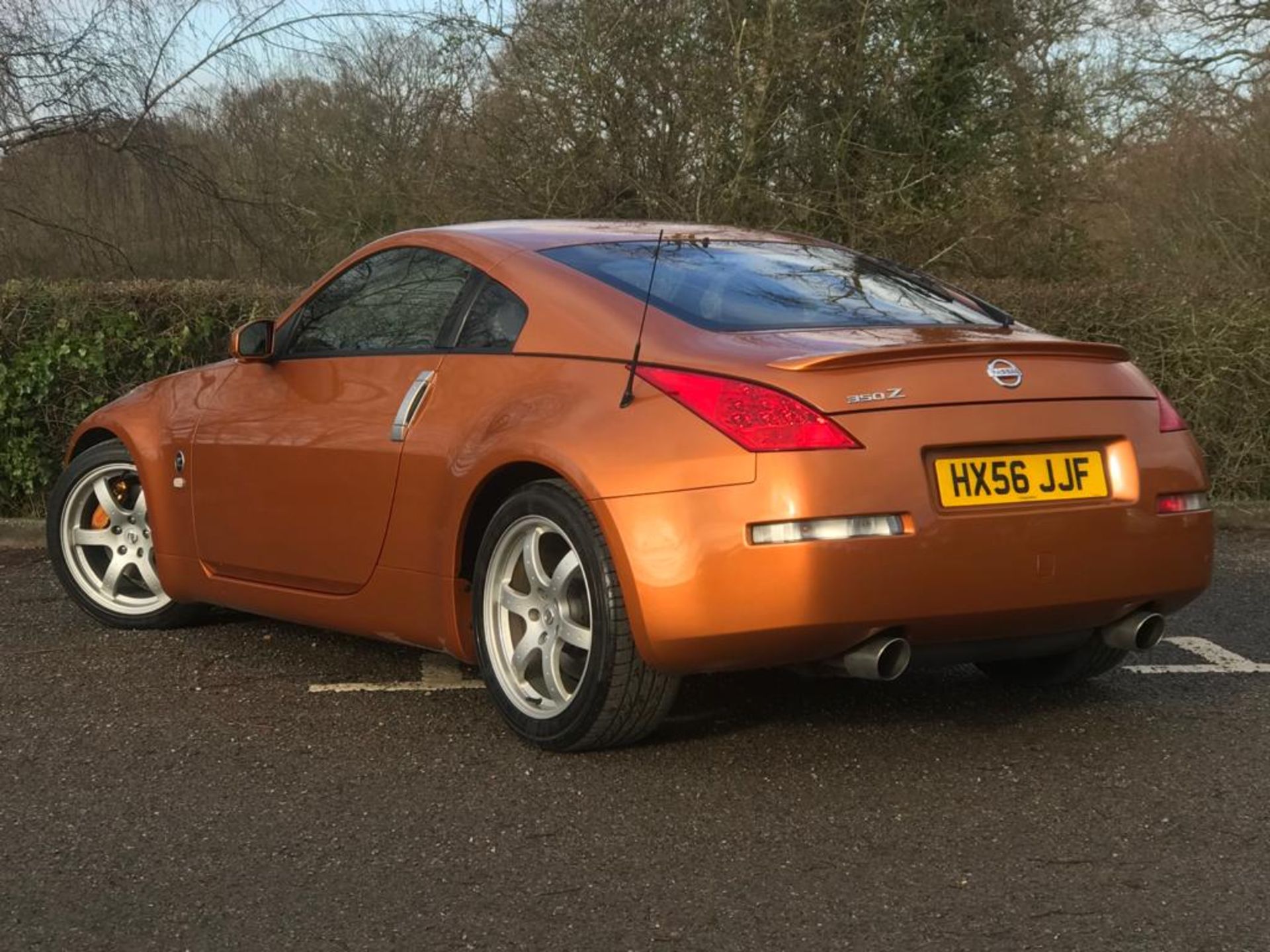 2006/56 REG NISSAN 350Z ORANGE 3.5 PETROL (300BHP) SPORTS COUPE, SHOWING 1 FORMER KEEPER *NO VAT* - Image 3 of 7