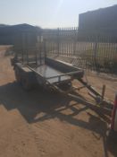 INDESPENSION TWIN AXLE PLANT TRAILER *NO VAT*