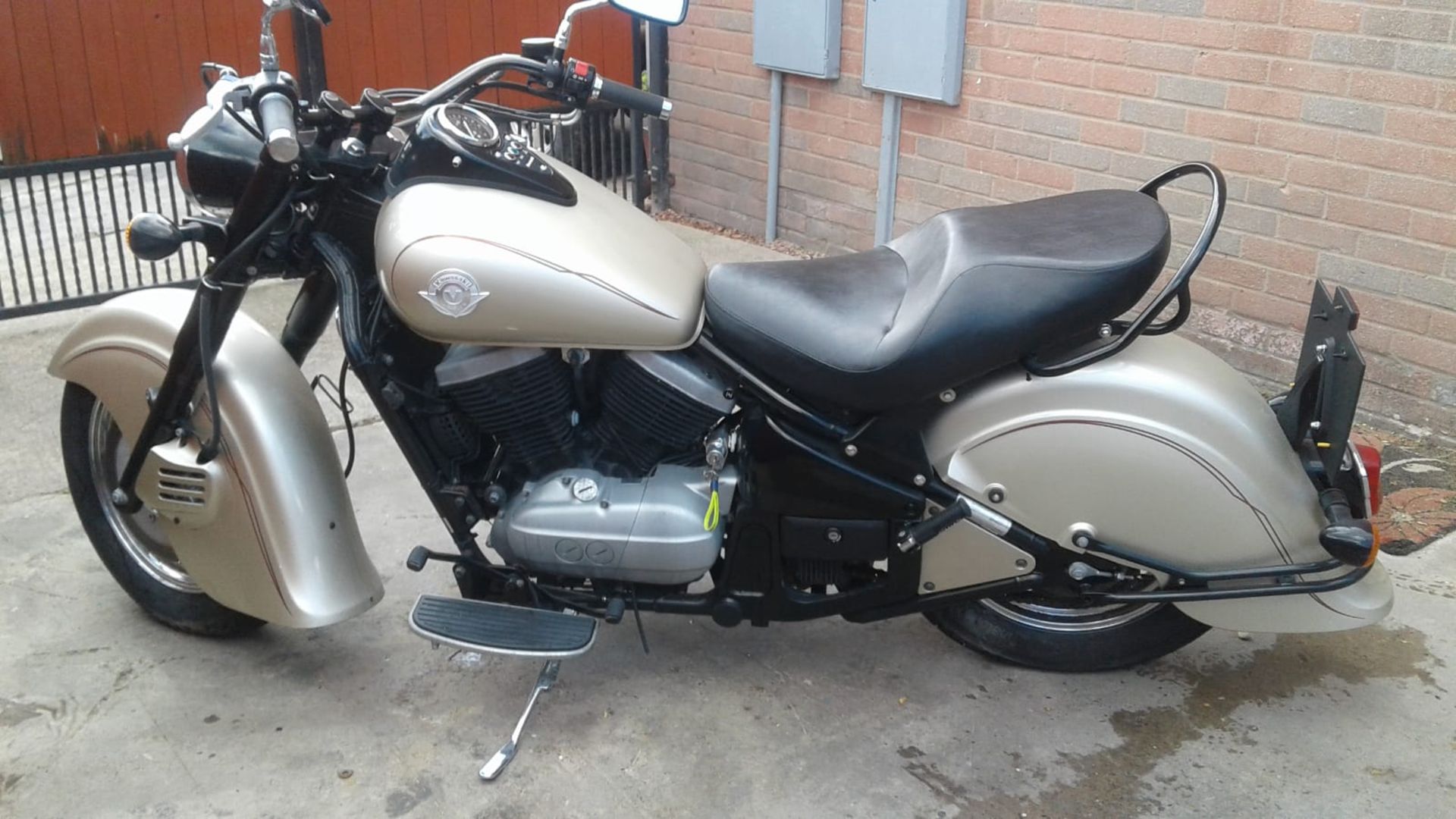 2003/03 REG KAWASAKI VN800-C1 DRIFTER MOTORCYCLE, 1 OWNER FOR 16 YEARS! VERY LOW MILEAGE *NO VAT* - Image 3 of 9