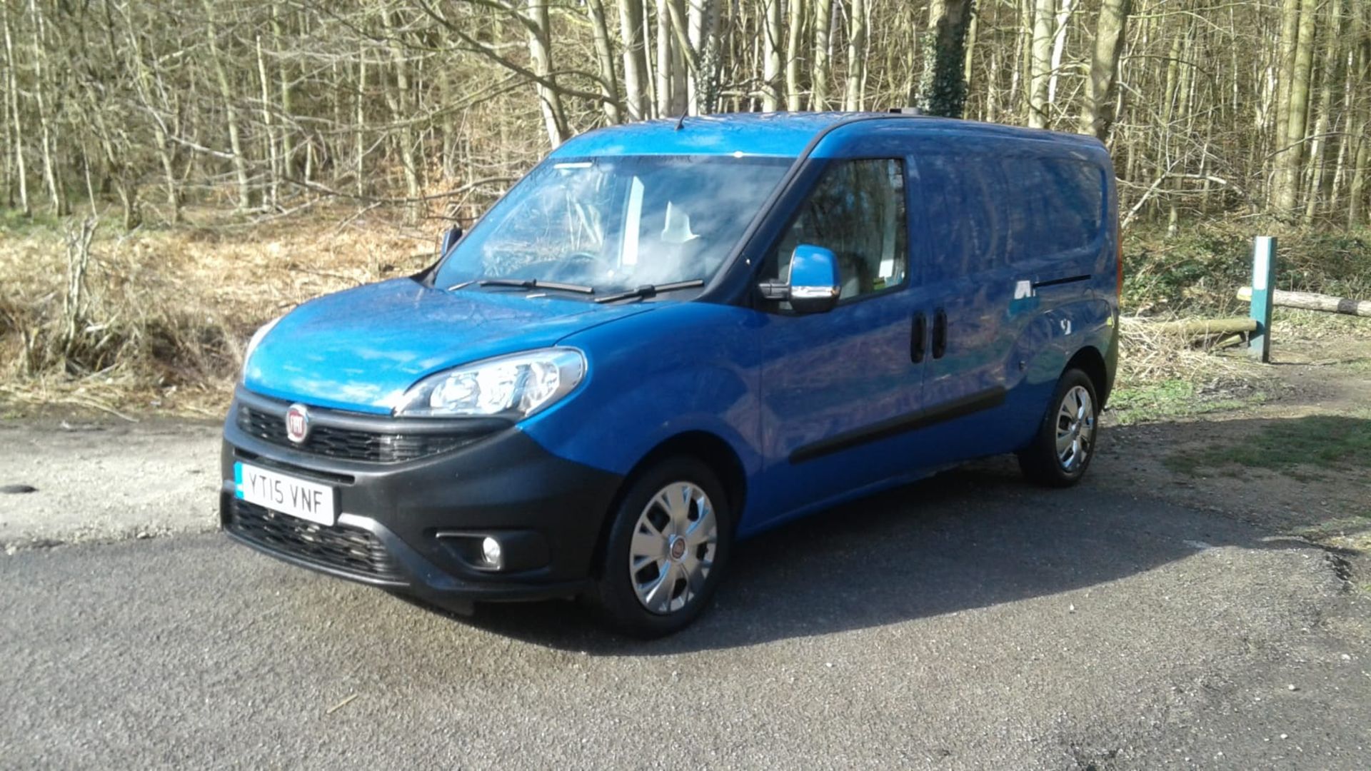 2015/15 REG FIAT DOBLO SX MULTIJET 1.25 DIESEL ENGINE, SHOWING 0 FORMER KEEPERS *NO VAT* - Image 2 of 15