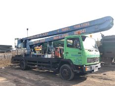 1991/J REG MERCEDES WOERTH MEDIUM CVS 1314-13 SCISSOR LIFT TWIN WHEEL LORRY *PLUS VAT*