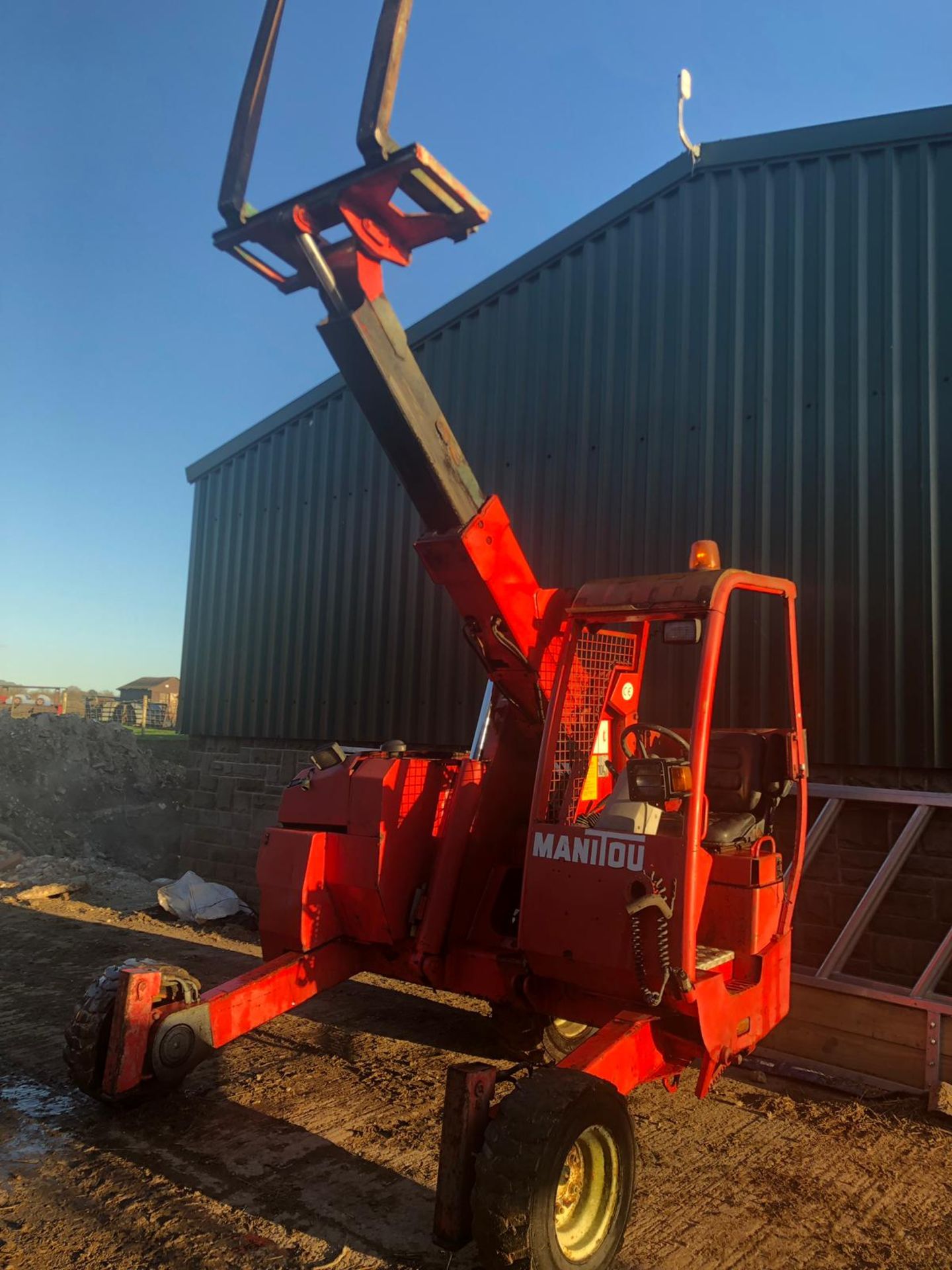 2004 MANITOU TMT 320S MOFFET MOUNTY TRUCK MOUNTED FORKLIFT TELEHANDLER *PLUS VAT* - Image 9 of 15