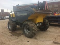 9 TON WACKER NEUSON DUMPER, YEAR 2013, 2380 HOURS, RUNS AND WORKS *PLUS VAT*