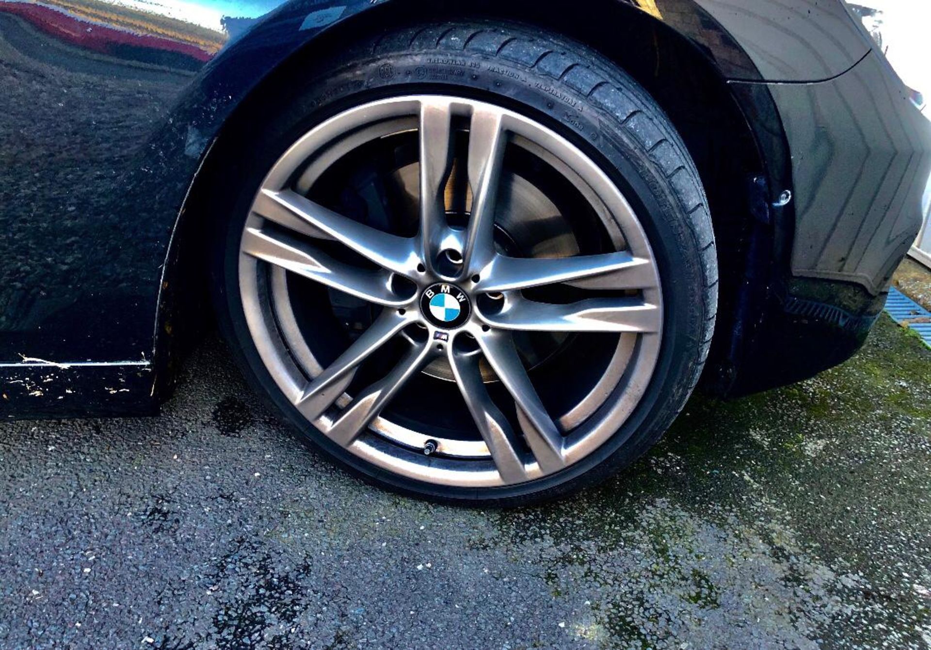 2014/14 REG BMW 640D M SPORT AUTOMATIC 3.0 DIESEL BLACK CONVERTIBLE *NO VAT* - Image 5 of 14