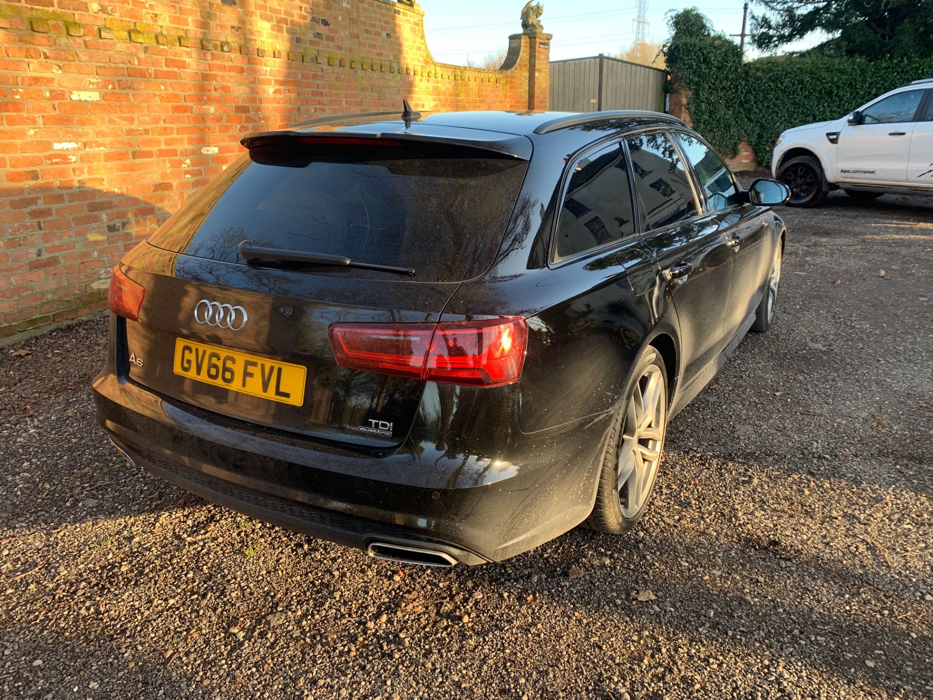 2016/66 REG AUDI A6 S LINE BLACK EDITION TDI QUATTRO 3.0 V6 DIESEL ESTATE, SHOWING 2 FORMER KEEPERS - Image 7 of 24