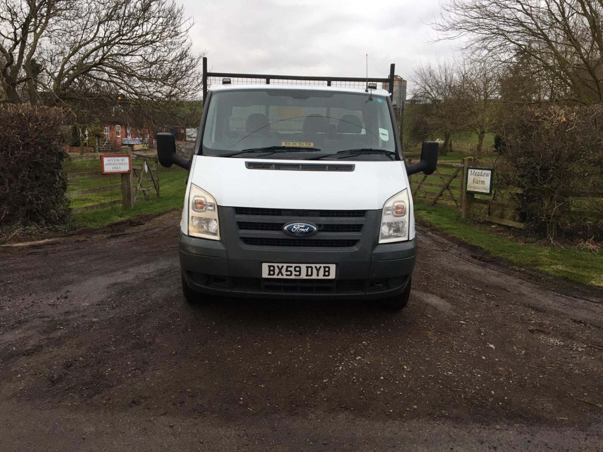 2009/59 REG FORD TRANSIT 100 T350M RWD 2.4 DIESEL TIPPER, SHOWING 0 FORMER KEEPERS *PLUS VAT* - Image 7 of 12